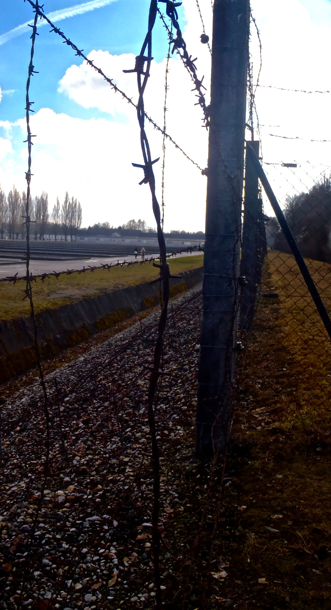 Olympus StylusTough-8010 sample photo. Dachau fences photography