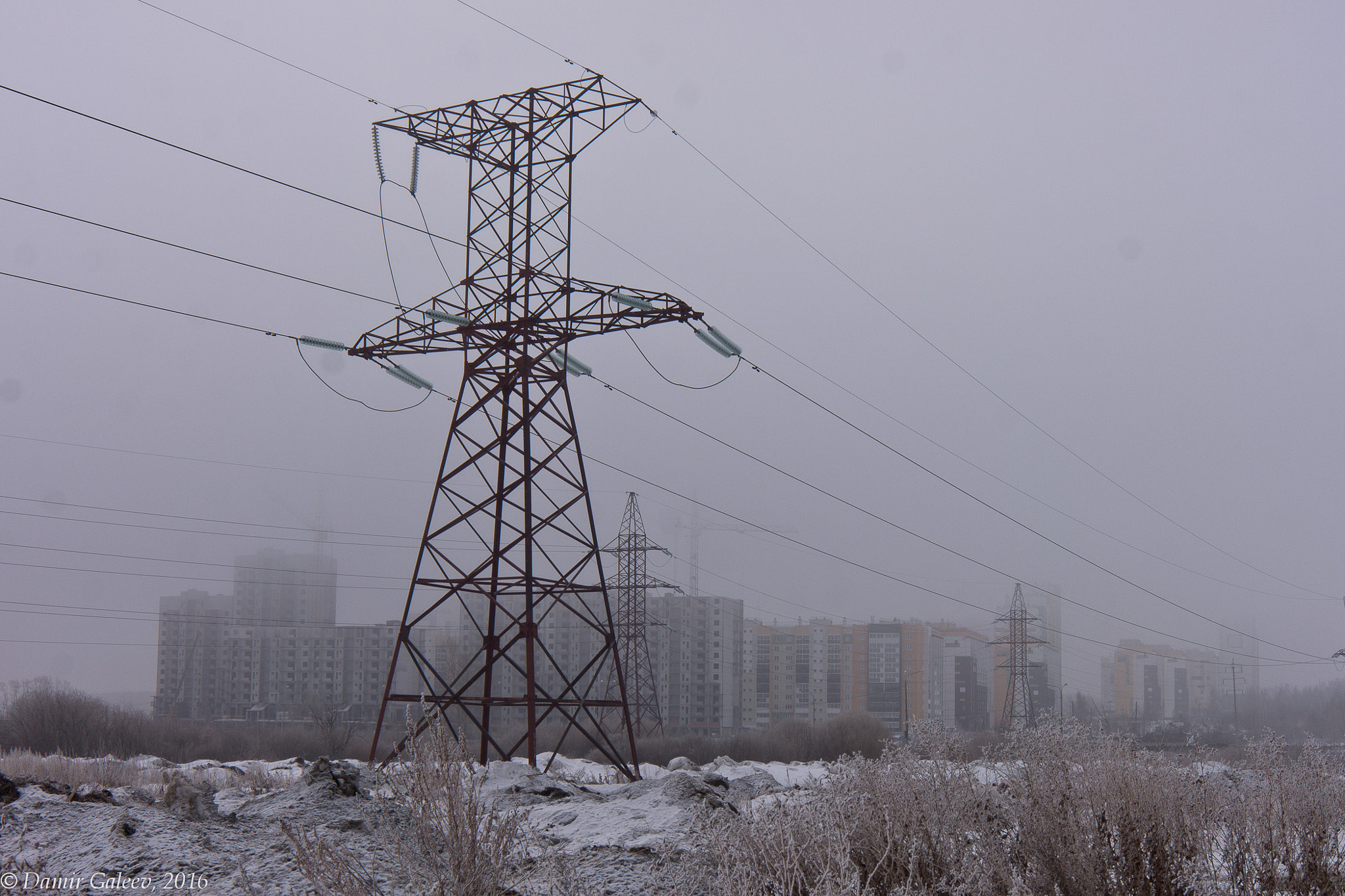 Sony Alpha NEX-7 sample photo. Morning fog photography