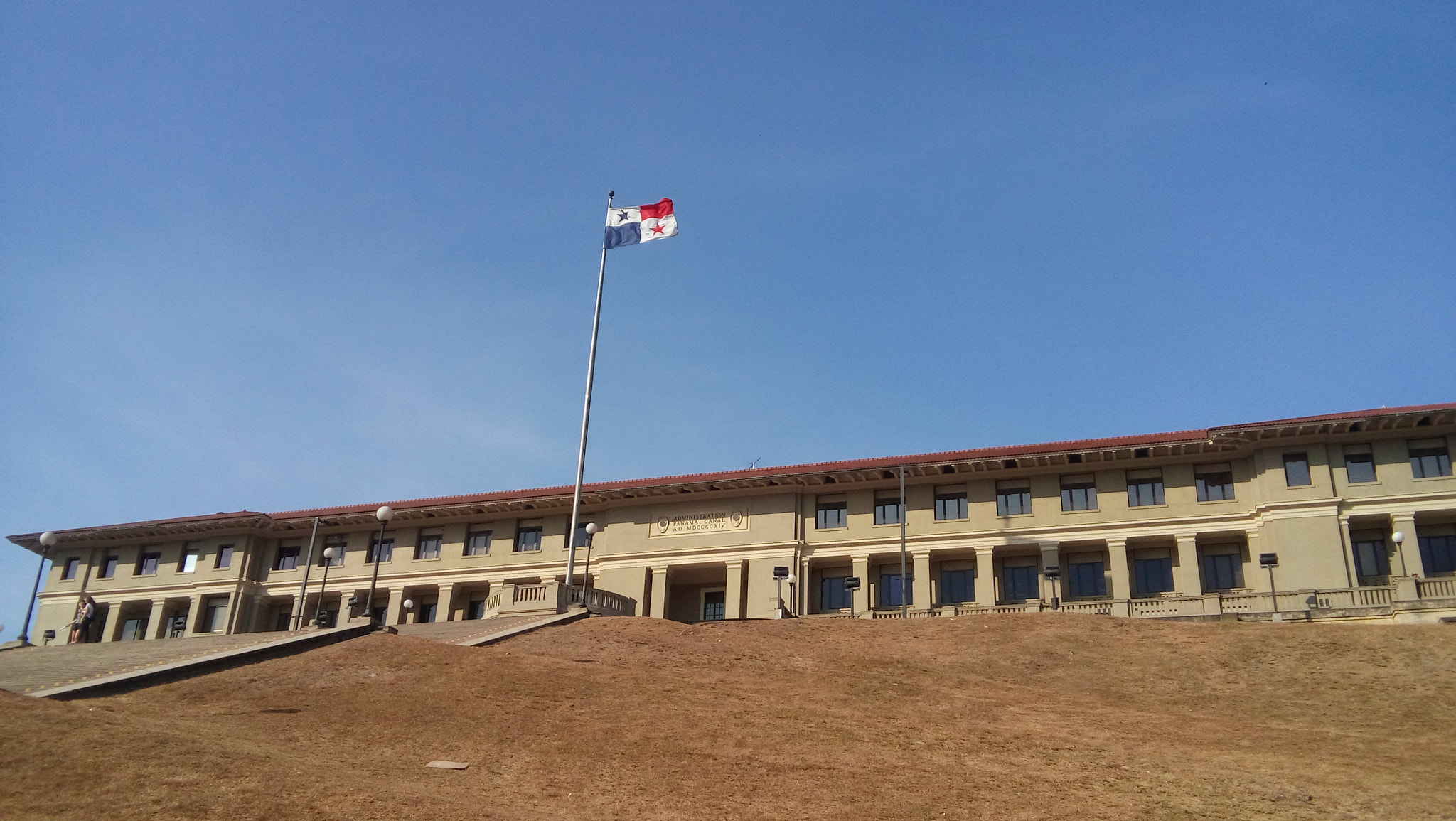 LG LBello sample photo. Panama canal administration building photography