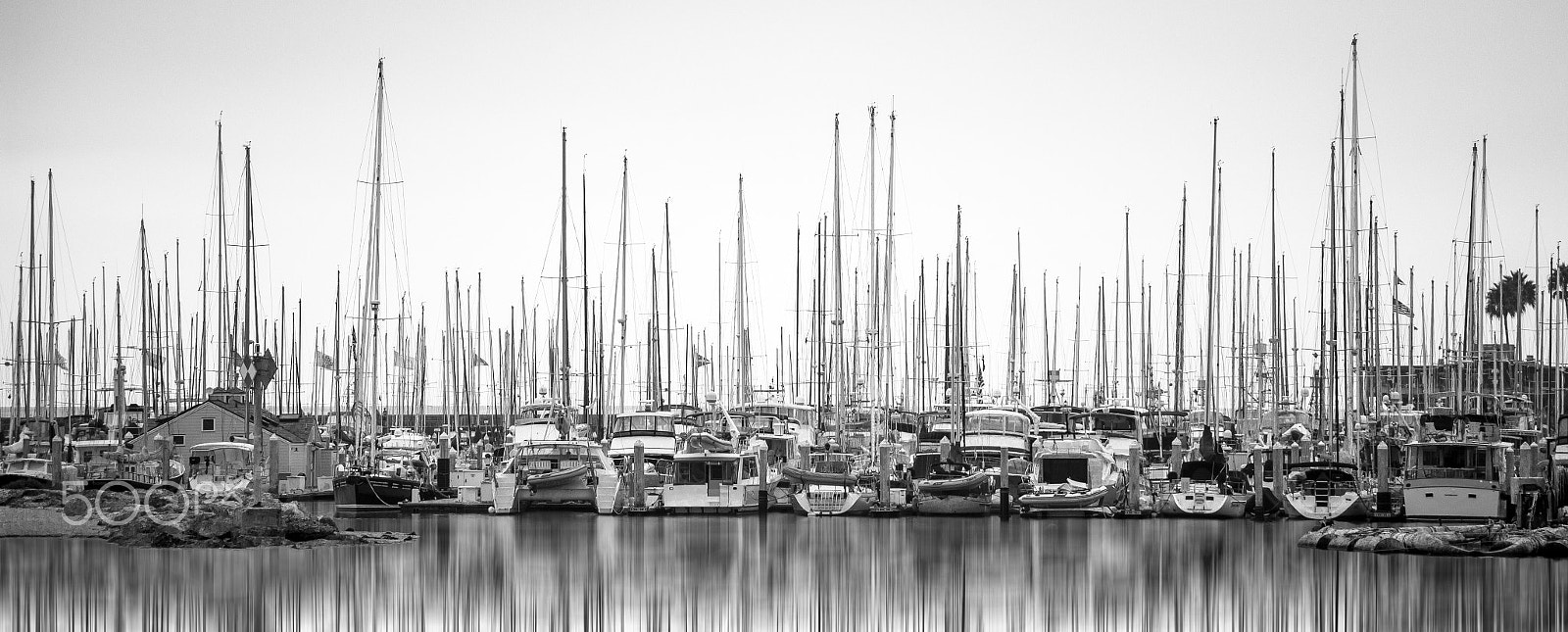 Canon EF-S 18-135mm F3.5-5.6 IS STM sample photo. Marina reflection photography
