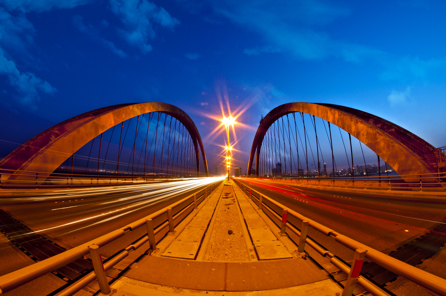 Nikon D300 + Samyang 8mm F3.5 Aspherical IF MC Fisheye sample photo. Bahrain road.jpg photography