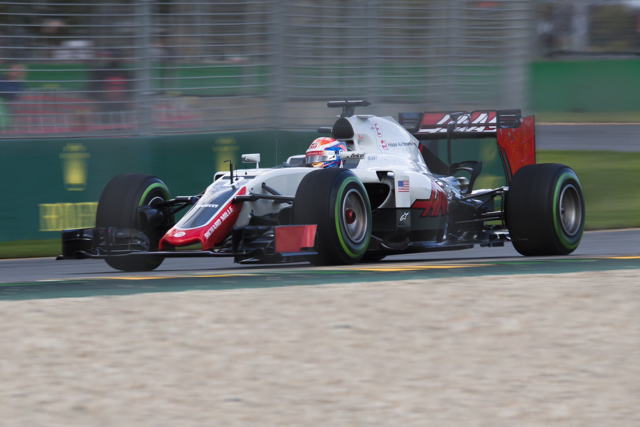 Sigma 150-500mm F5-6.3 DG OS HSM sample photo. Haas f1 - romain grosjean photography