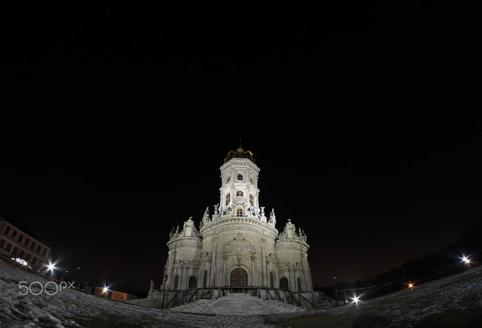 Nikon D5200 + Samyang 8mm F3.5 Aspherical IF MC Fisheye sample photo. The church of the sign of the holy virgin. dubrovi photography