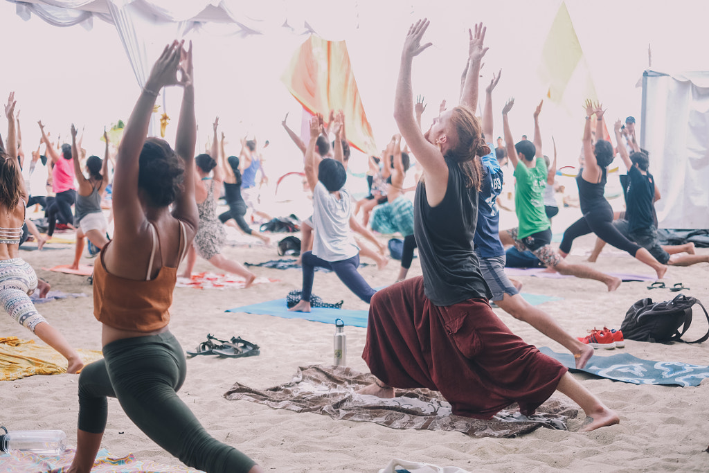 Beach Yoga by Dash Kadam on 500px.com
