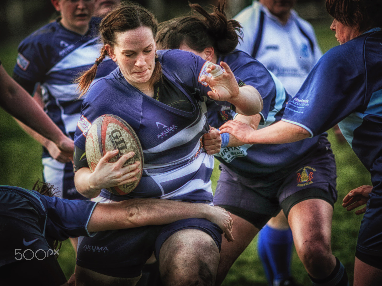 Canon EOS 7D + Canon EF 200mm F2.8L II USM sample photo. Ladies rugby photography