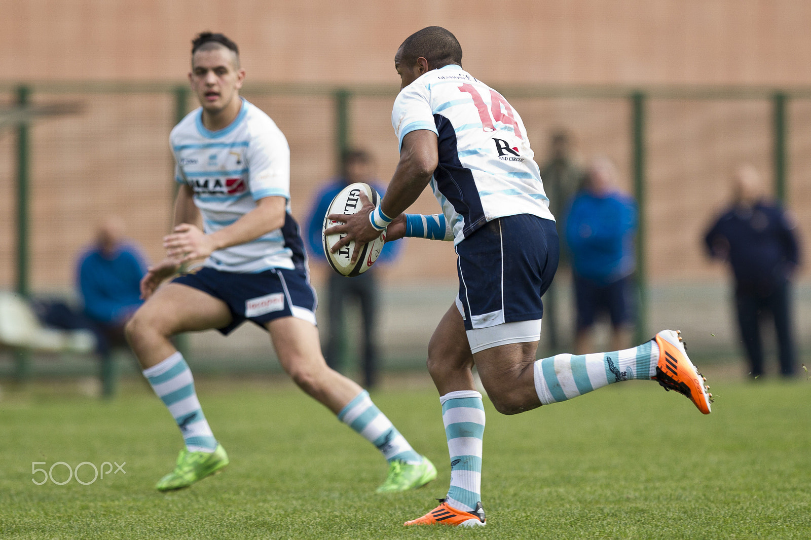Canon EF 300mm F2.8L IS USM sample photo. Lazio rugby vs mogliano photography