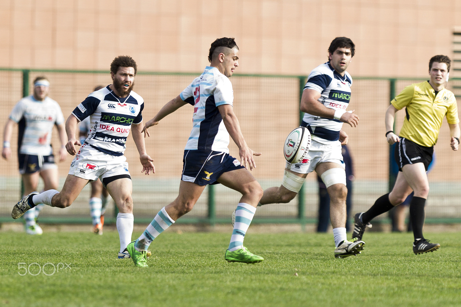 Canon EF 300mm F2.8L IS USM sample photo. Lazio rugby vs mogliano photography