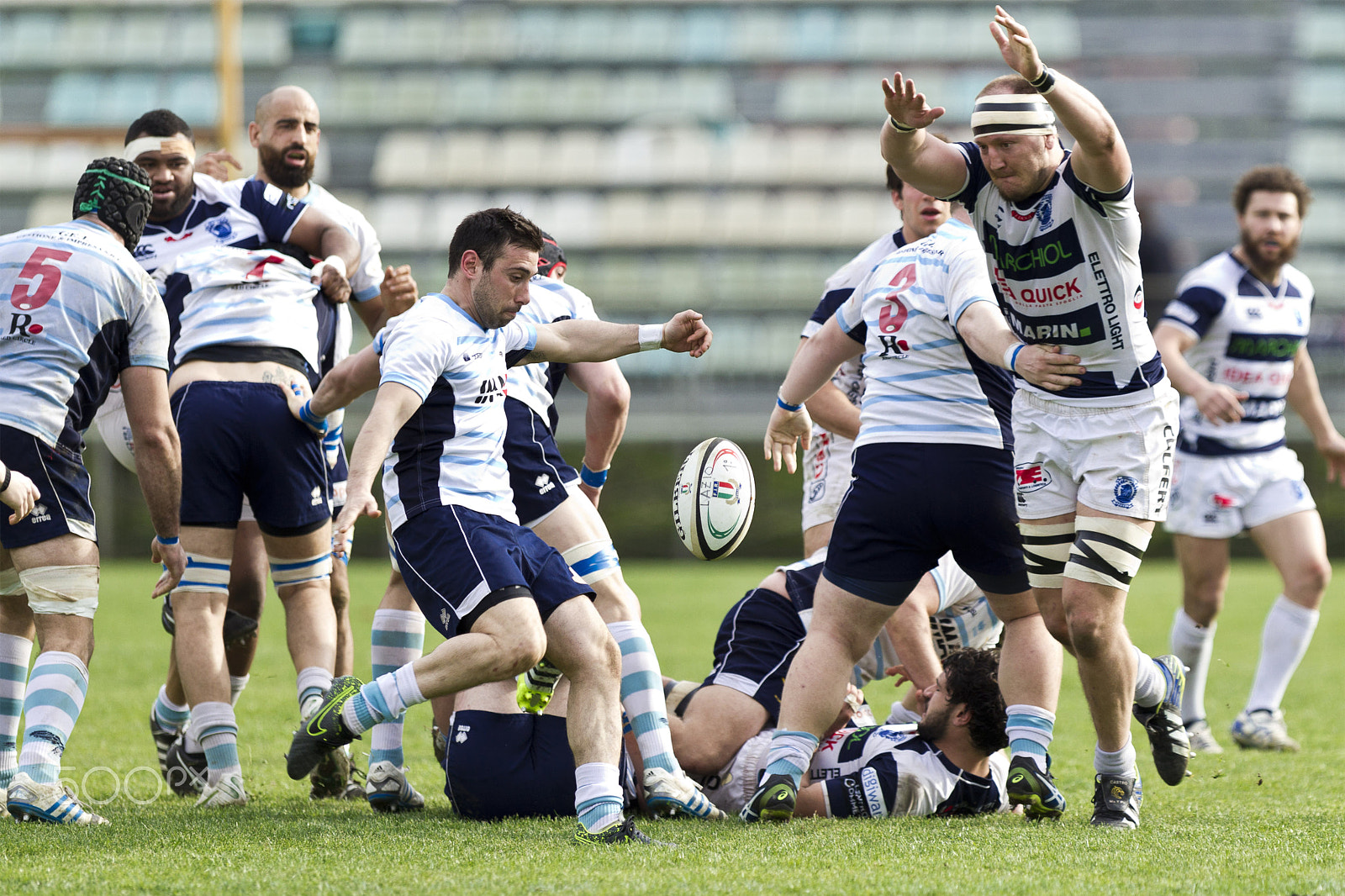 Canon EF 300mm F2.8L IS USM sample photo. Lazio rugby vs mogliano photography