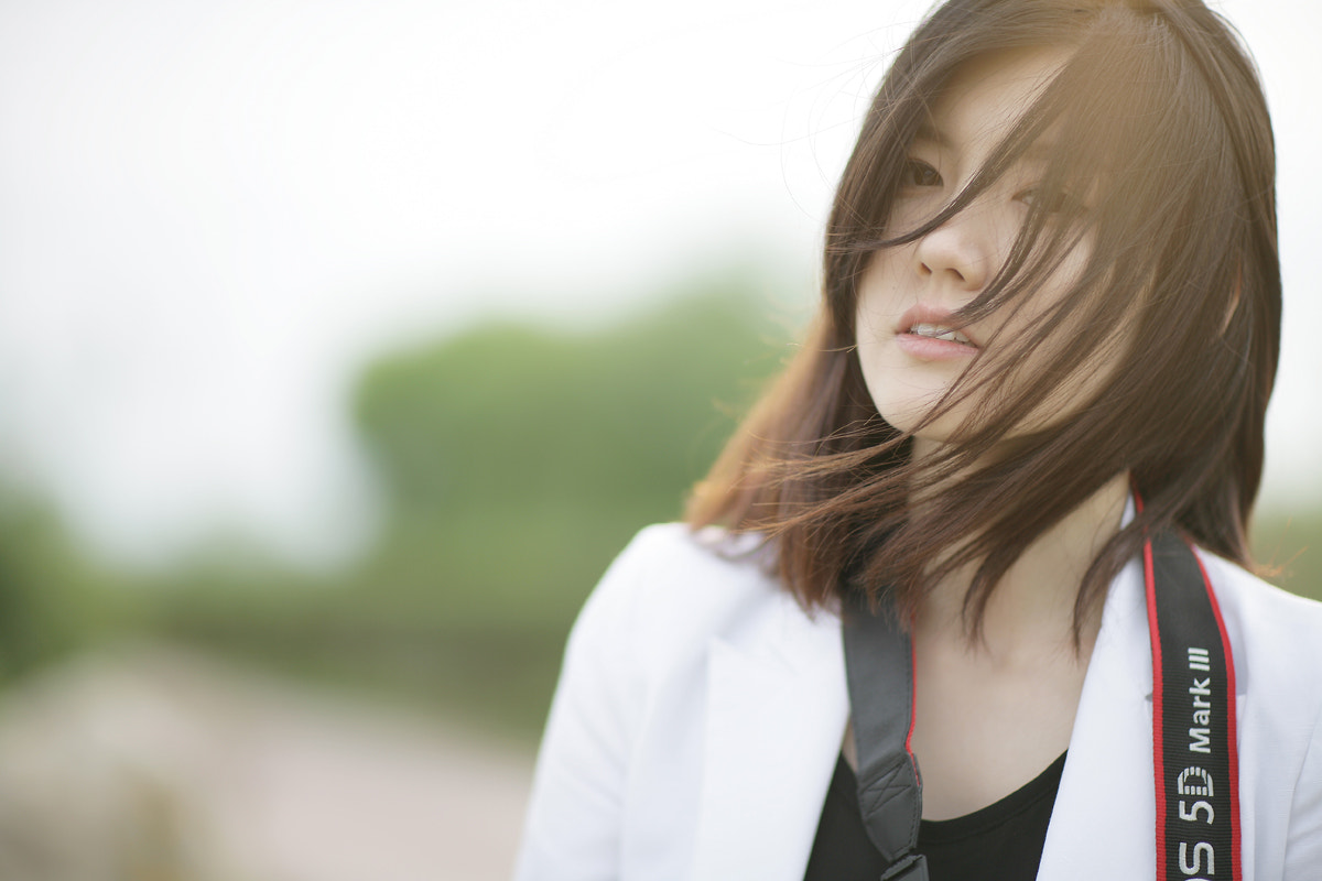 Canon EF 85mm F1.2L II USM sample photo. She photography