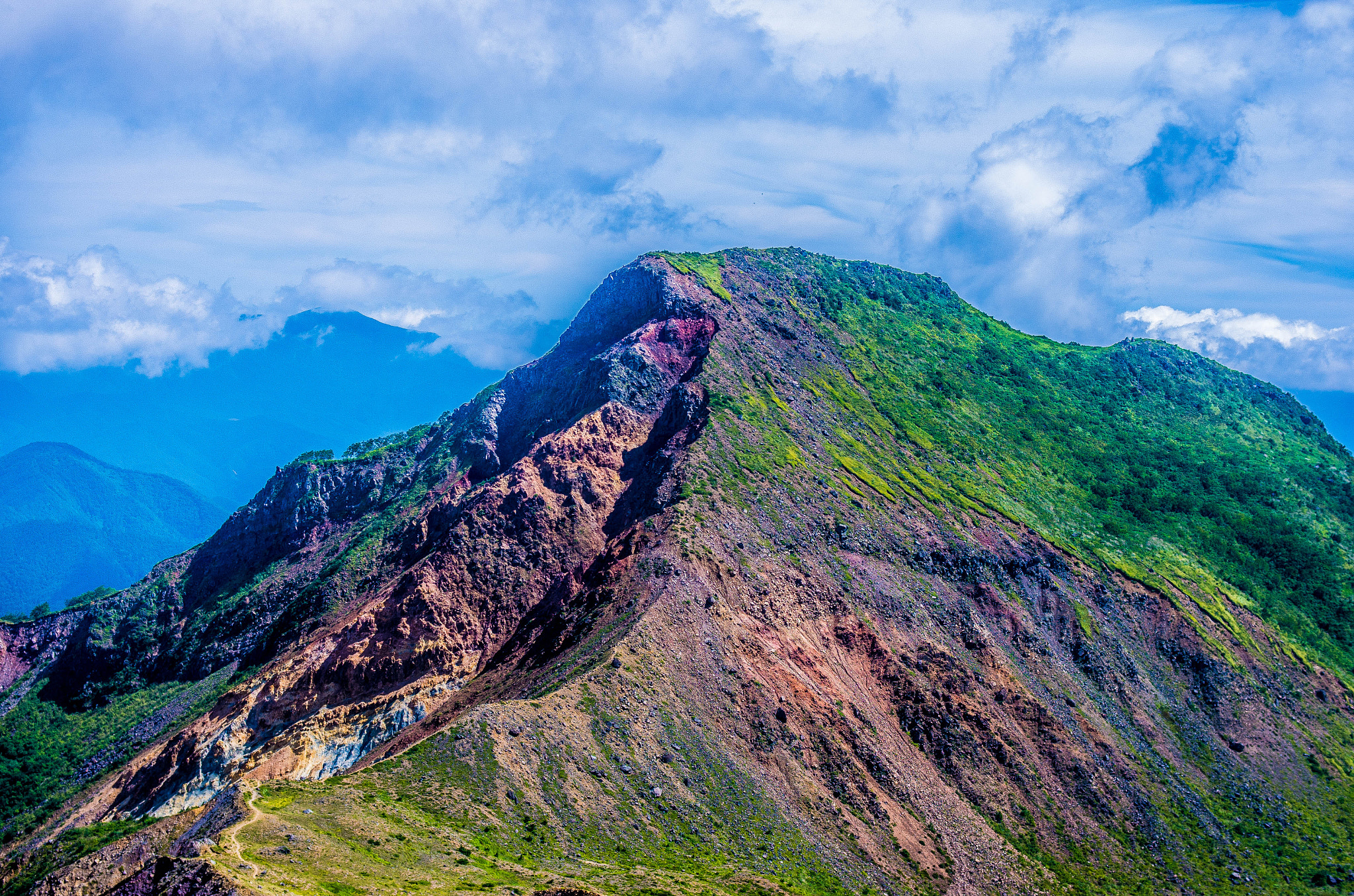 Pentax K-5 IIs sample photo. Mt. kushigamine photography