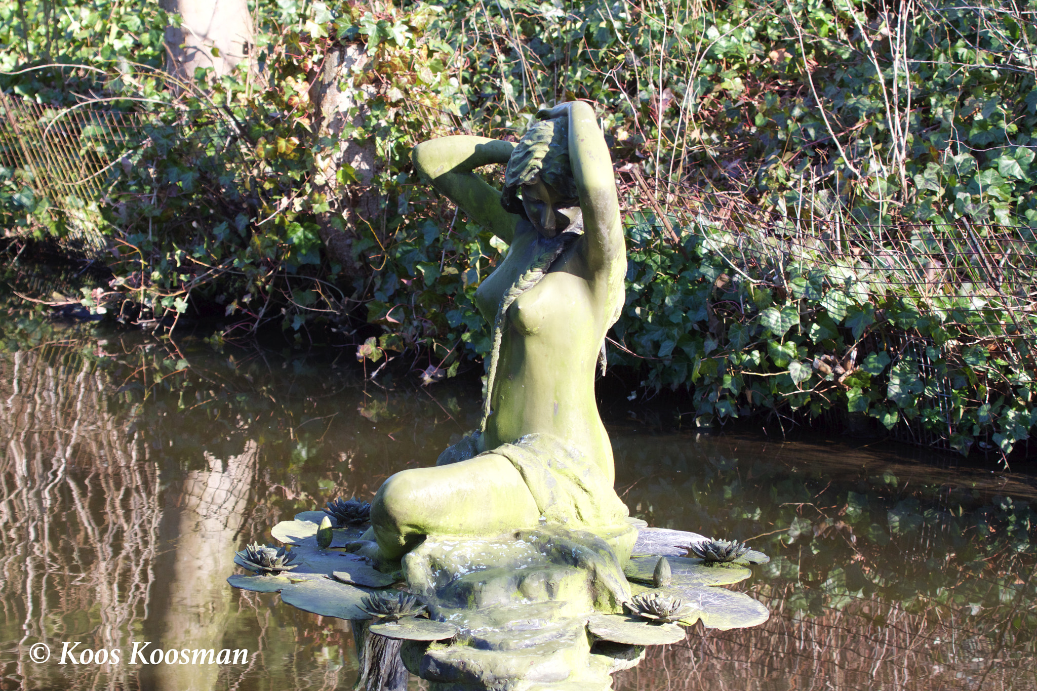Canon EF 100-400mm F4.5-5.6L IS USM sample photo. Water lady photography
