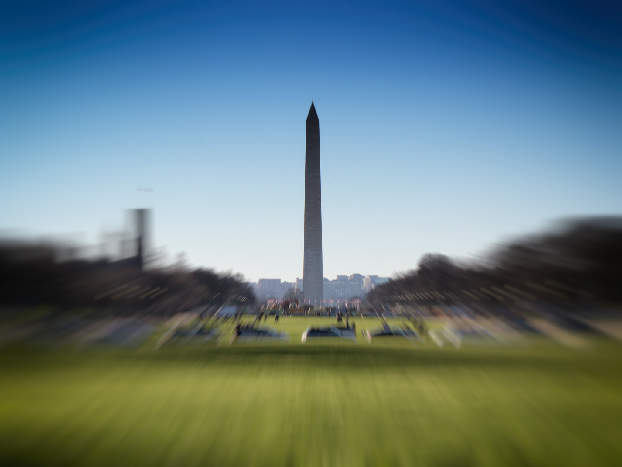 Panasonic Lumix DMC-GH3 sample photo. Washington monument and blue skies photography