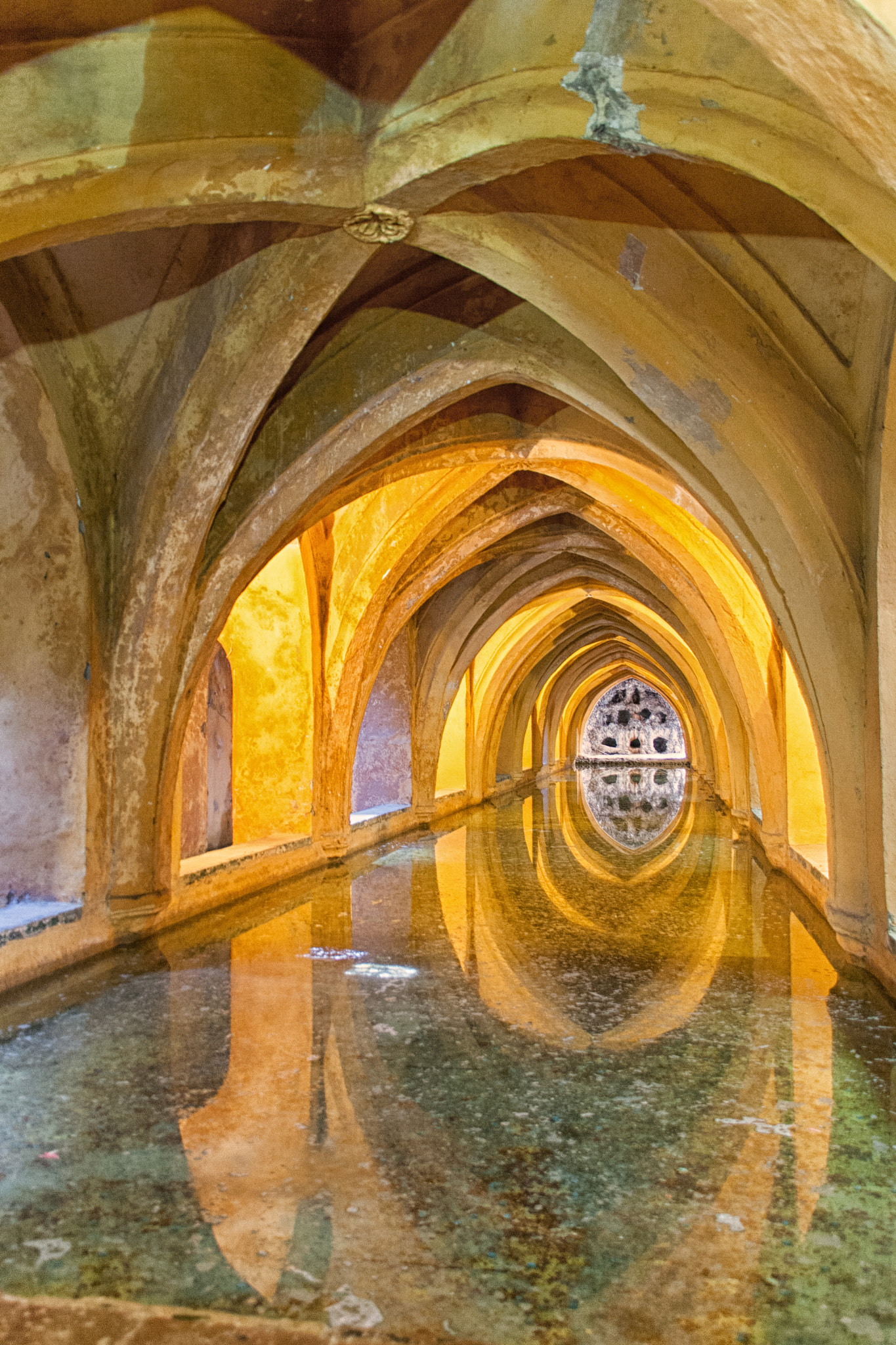 Sigma 18-200mm f/3.5-6.3 DC OS sample photo. Baths, sevilla alcazar photography