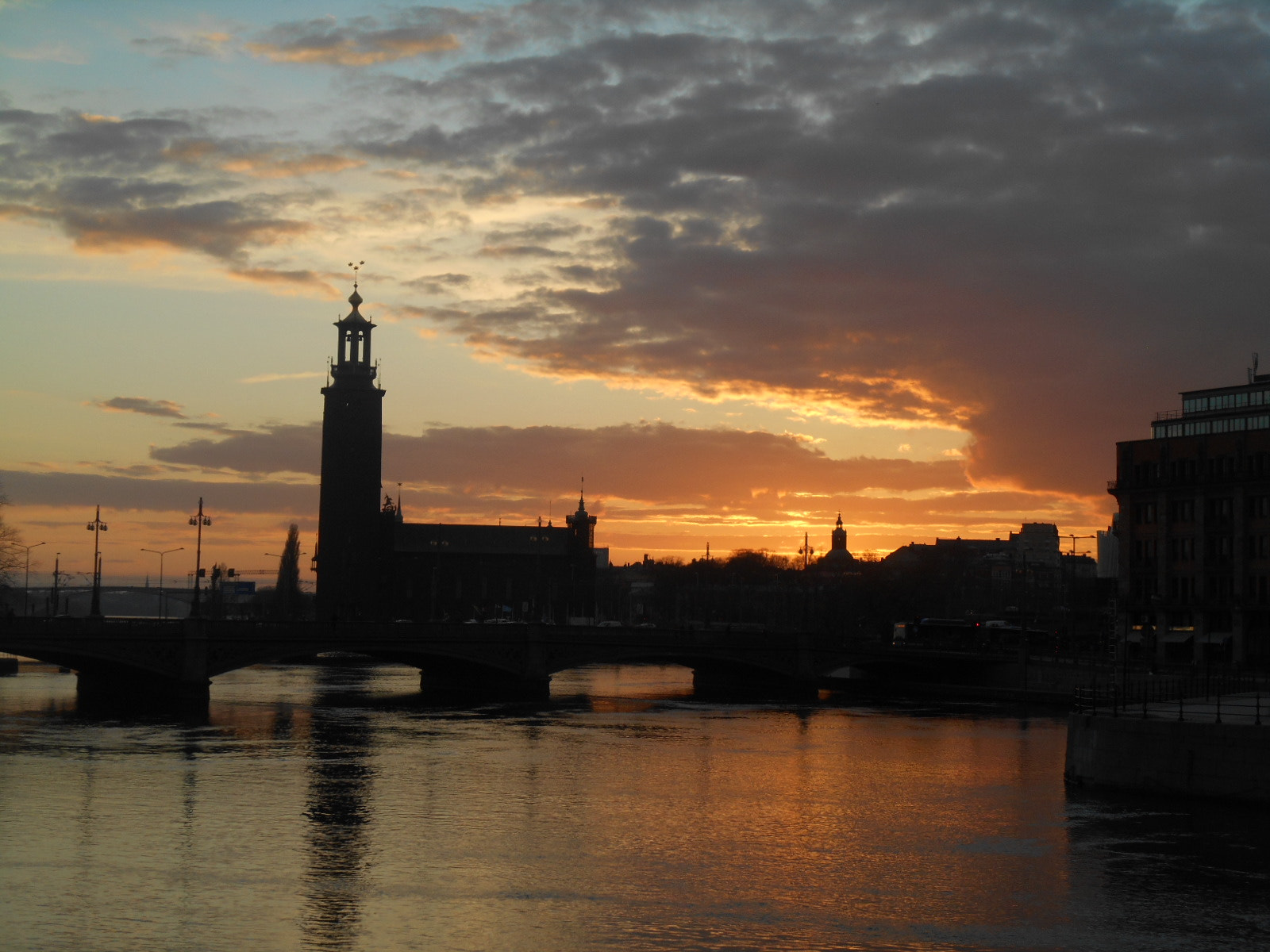 Nikon COOLPIX S3400 sample photo. Stockholm sunset photography