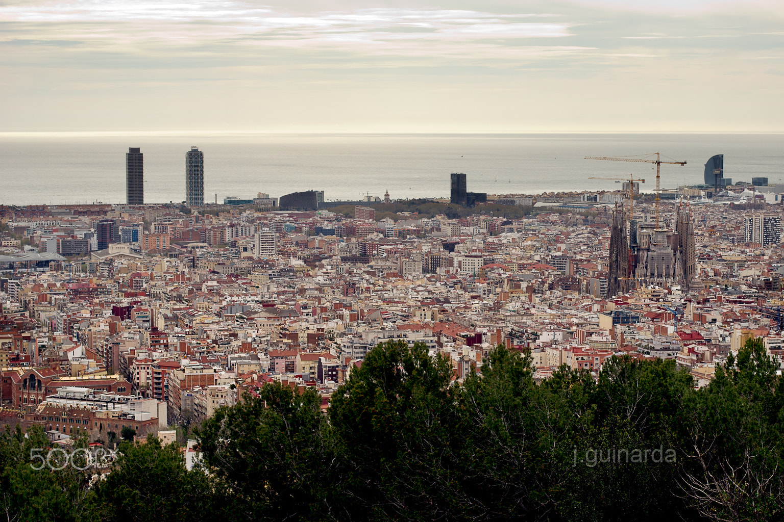 Pentax K-3 + Pentax smc D-FA 50mm F2.8 Macro sample photo. Barcelona des dels "búnquers" photography