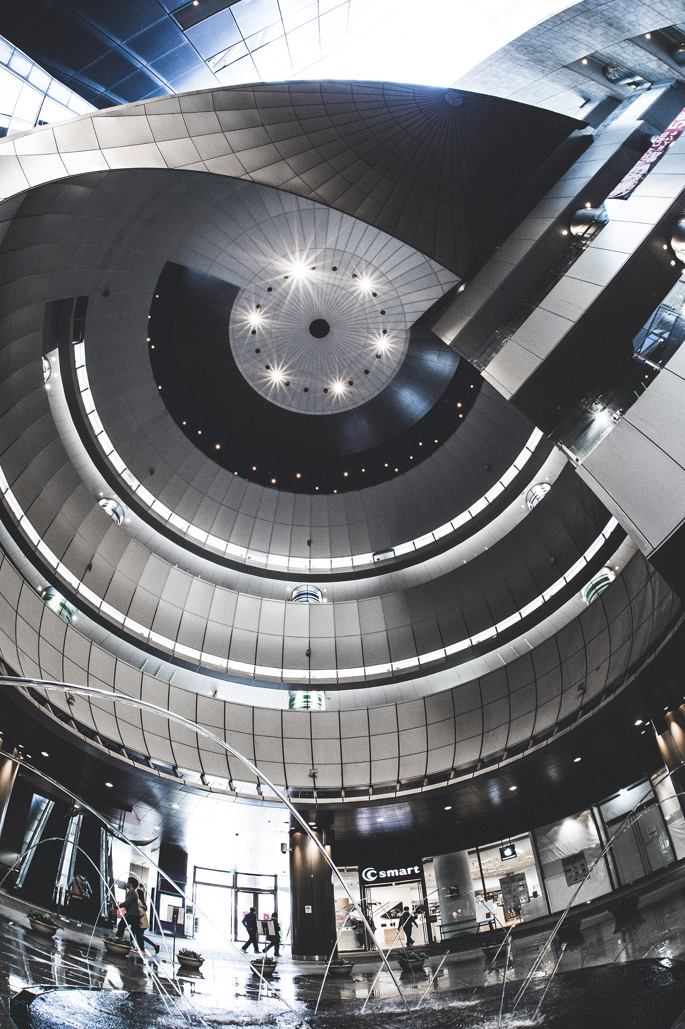 Nikon Df + Sigma 15mm F2.8 EX DG Diagonal Fisheye sample photo. Architecture photography