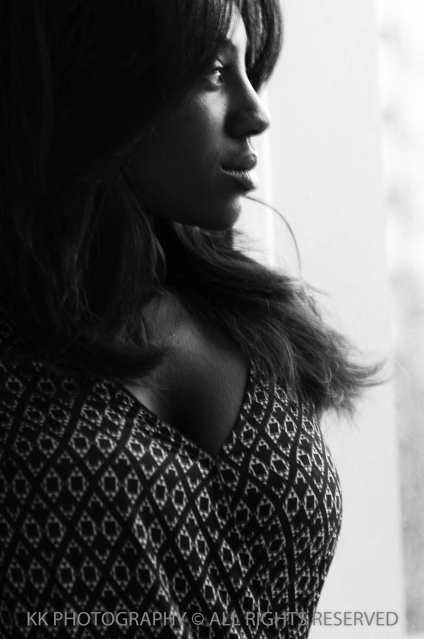 Nikon D300S + Nikon AF Nikkor 85mm F1.8D sample photo. Ebony beauty photography