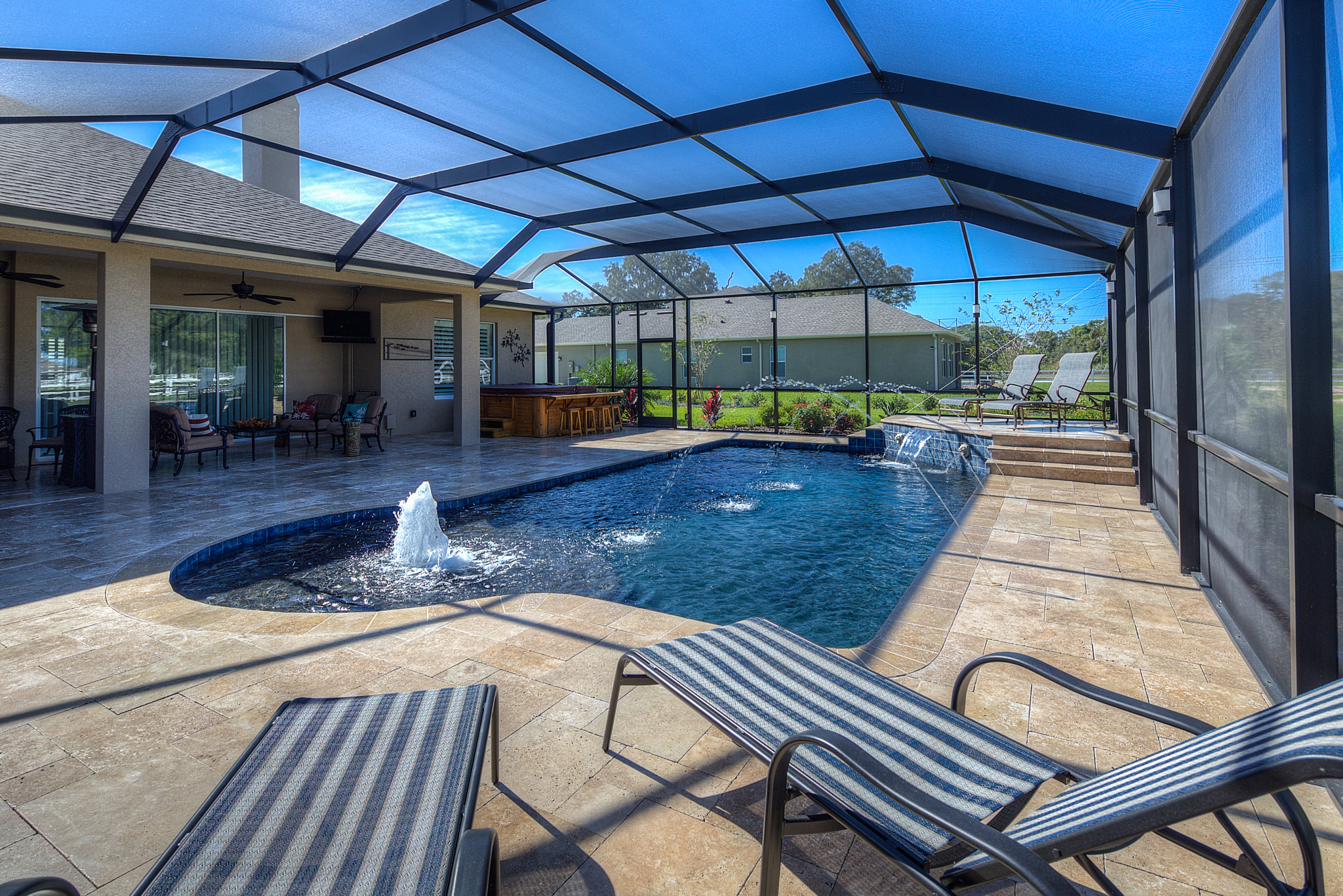 Canon TS-E 17mm F4L Tilt-Shift sample photo. Pool photography