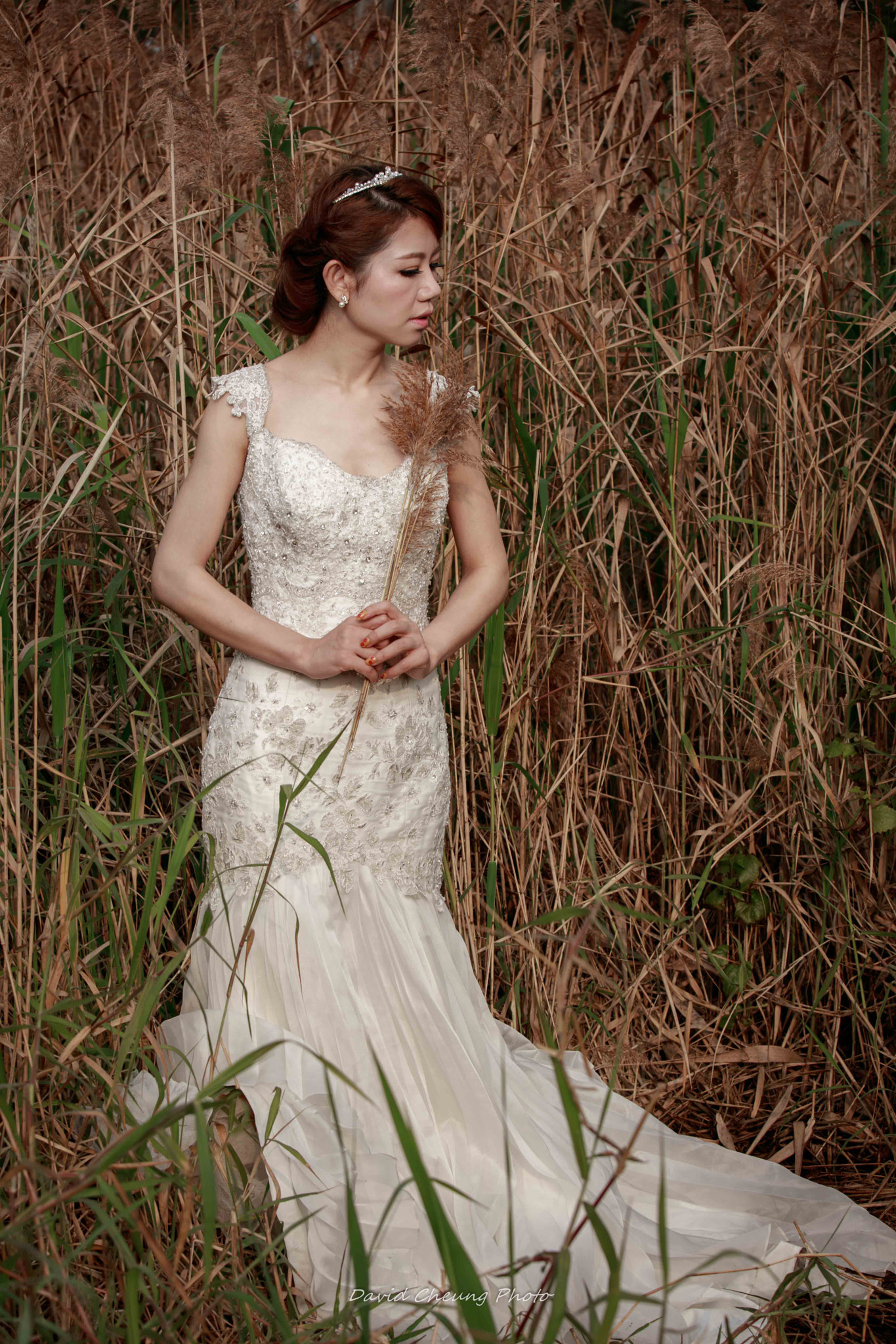 Canon EF 70-200mm F4L IS USM sample photo. Bride portrait photography