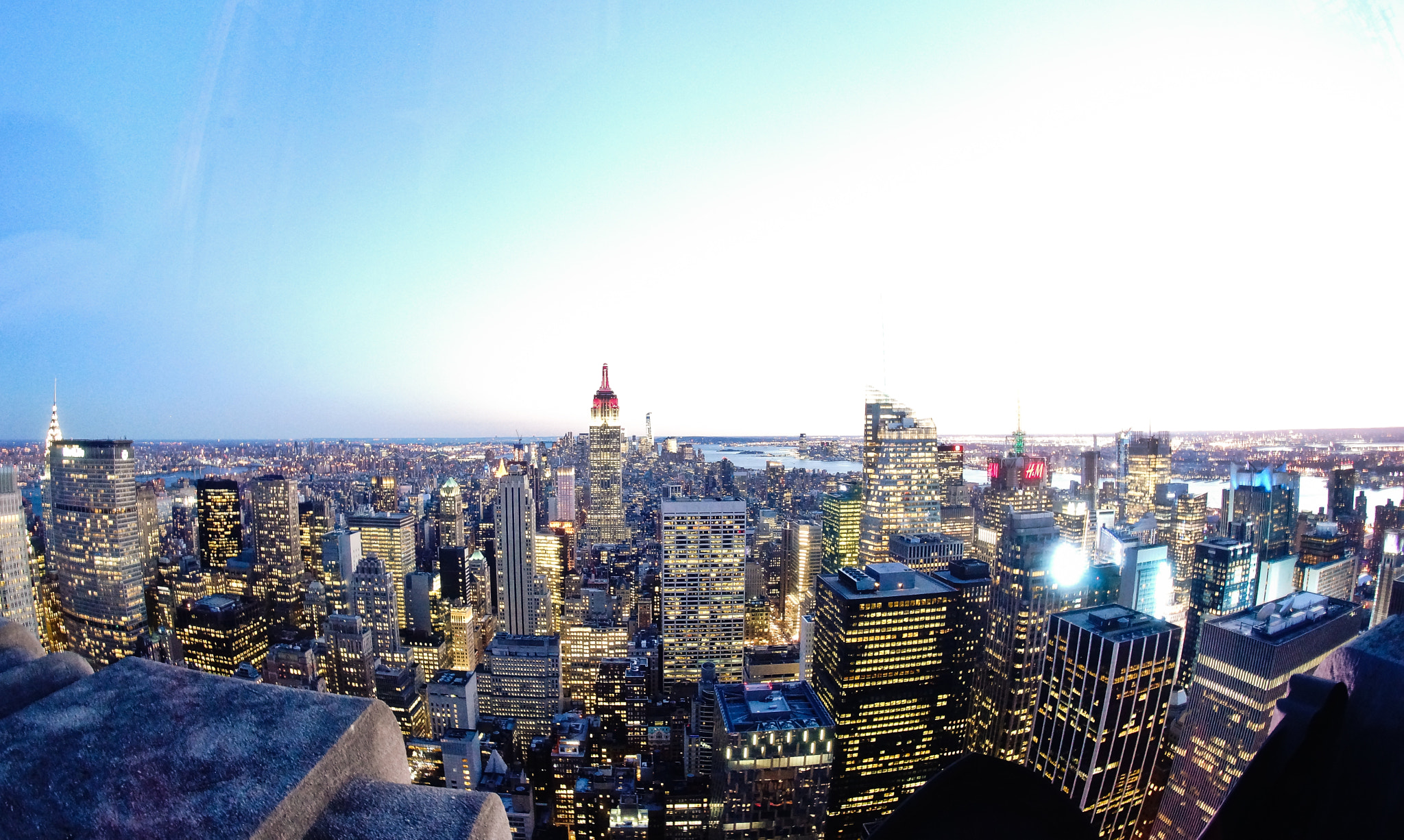 Sony a99 II + Sony 16mm F2.8 Fisheye sample photo. Nueva york de noche photography
