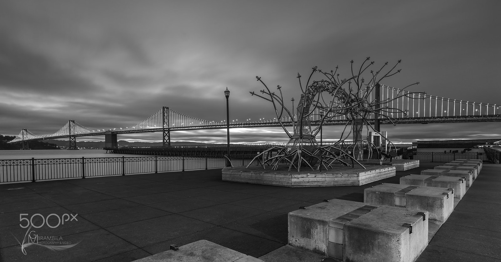 Sony a7R II + Sony Vario-Sonnar T* 16-35mm F2.8 ZA SSM sample photo. Bay bridge san francisco photography