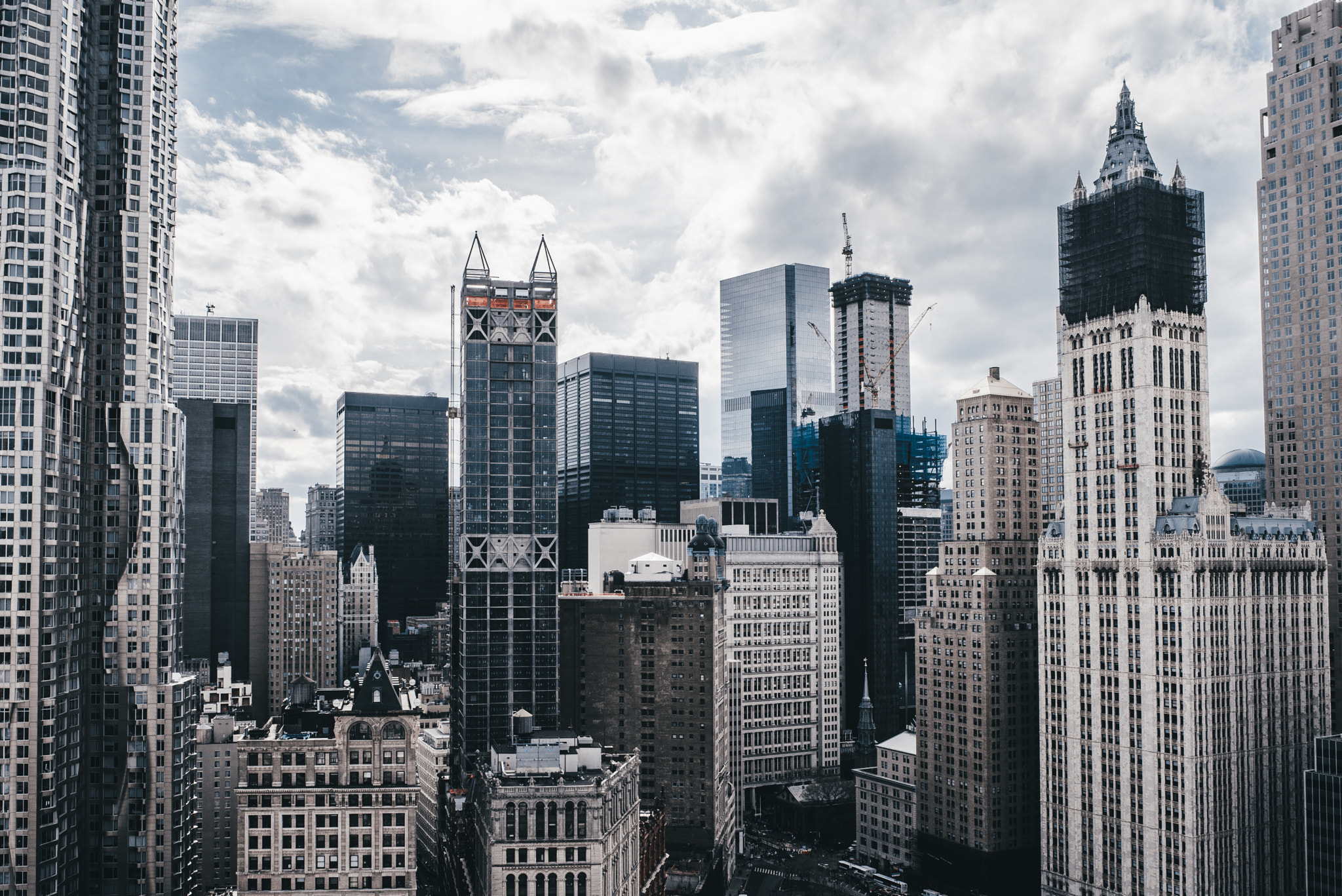 Nikon D800 + Nikon AF-S Nikkor 24mm F1.8G ED sample photo. Downtown manhattan photography