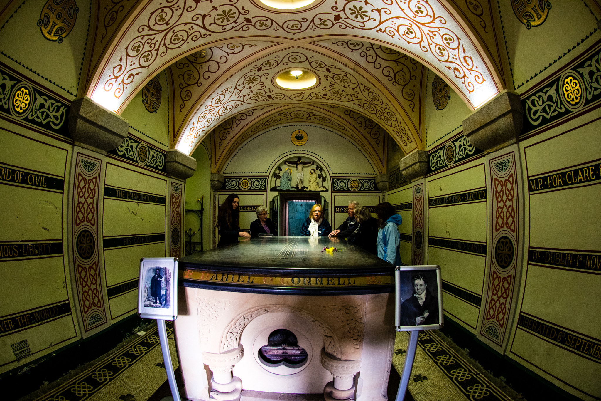 Nikon AF DX Fisheye-Nikkor 10.5mm F2.8G ED sample photo. Views of glesnevin cemetery photography