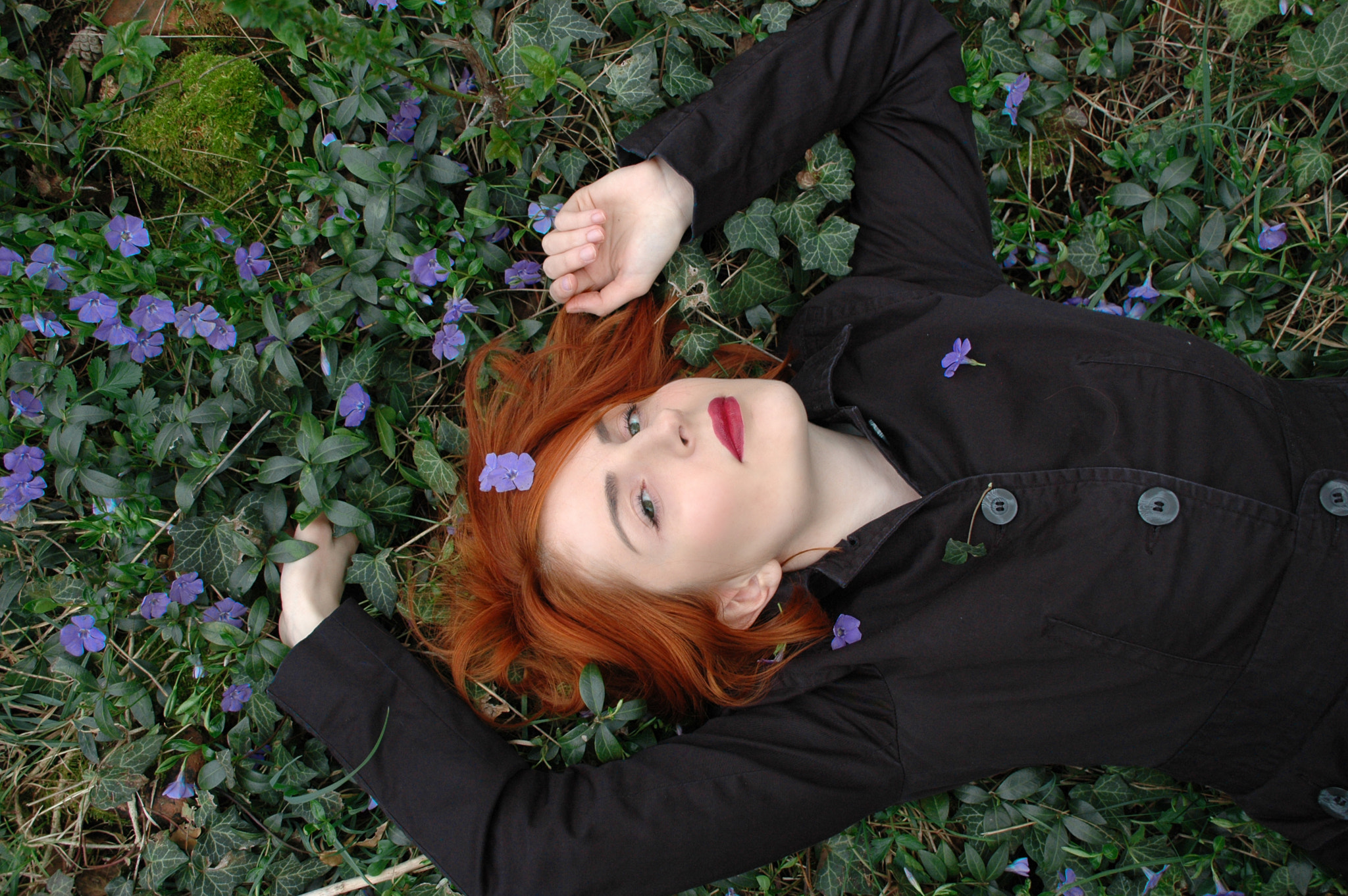 Nikon D70s sample photo. Ginger in spring photography