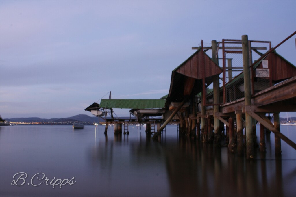 m f/3.5-5.6 IS sample photo. Jetty  photography