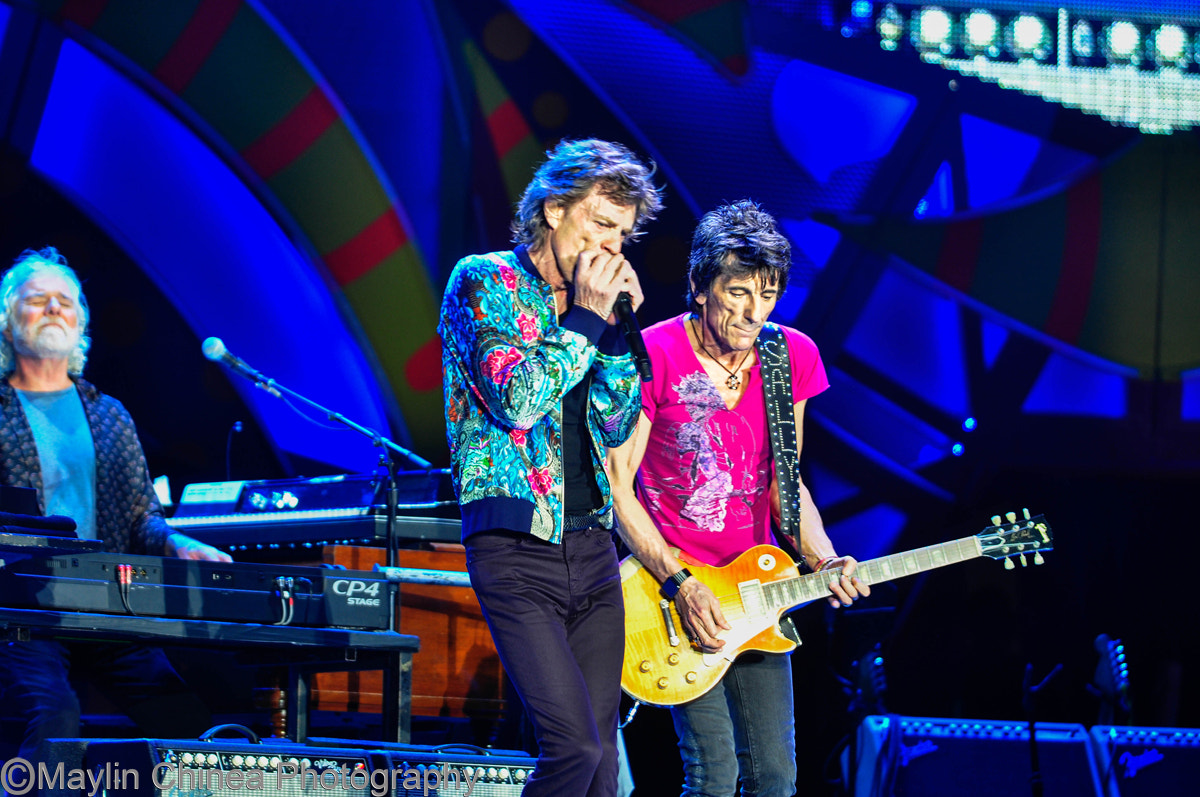 AF-S Zoom-Nikkor 80-200mm f/2.8D IF-ED sample photo. Mick jagger y ron wood photography
