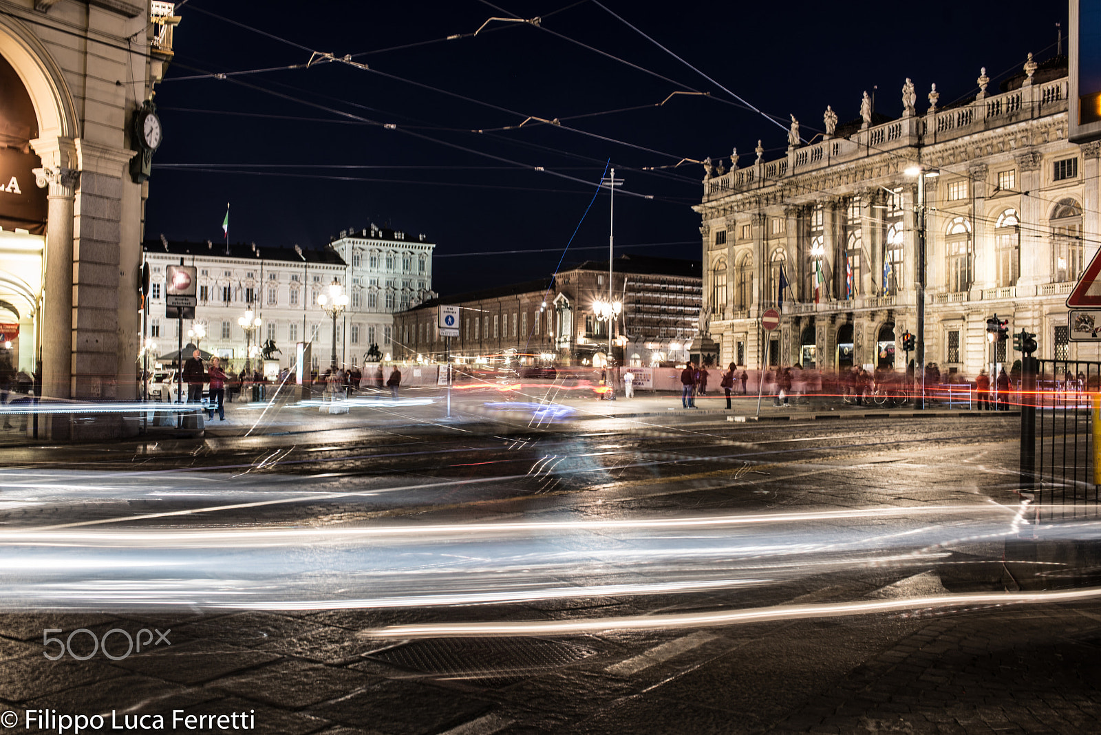 Nikon D600 + AF-S Nikkor 35mm f/1.8G sample photo. Turin by night photography