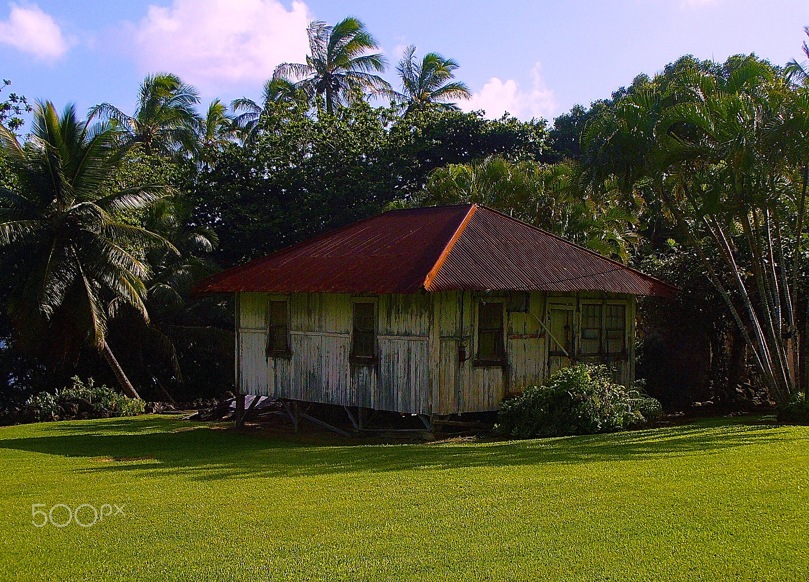 Panasonic DMC-LZ2 sample photo. Kama'aina cottage, maui photography