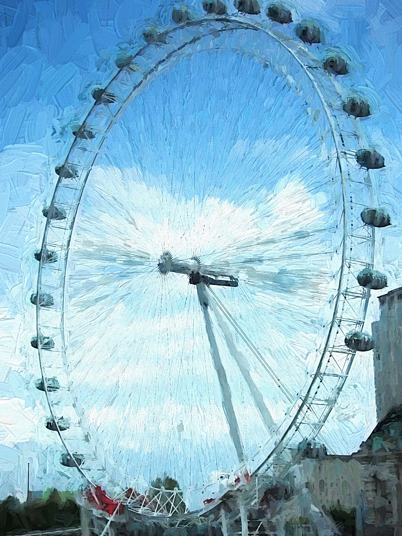 Kodak EASYSHARE C180 DIGITAL CAMERA sample photo. Eye of london photography