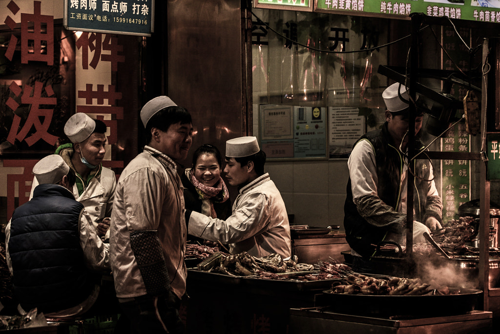 Muslim Street, Xian, China by Andrew Wang / 500px