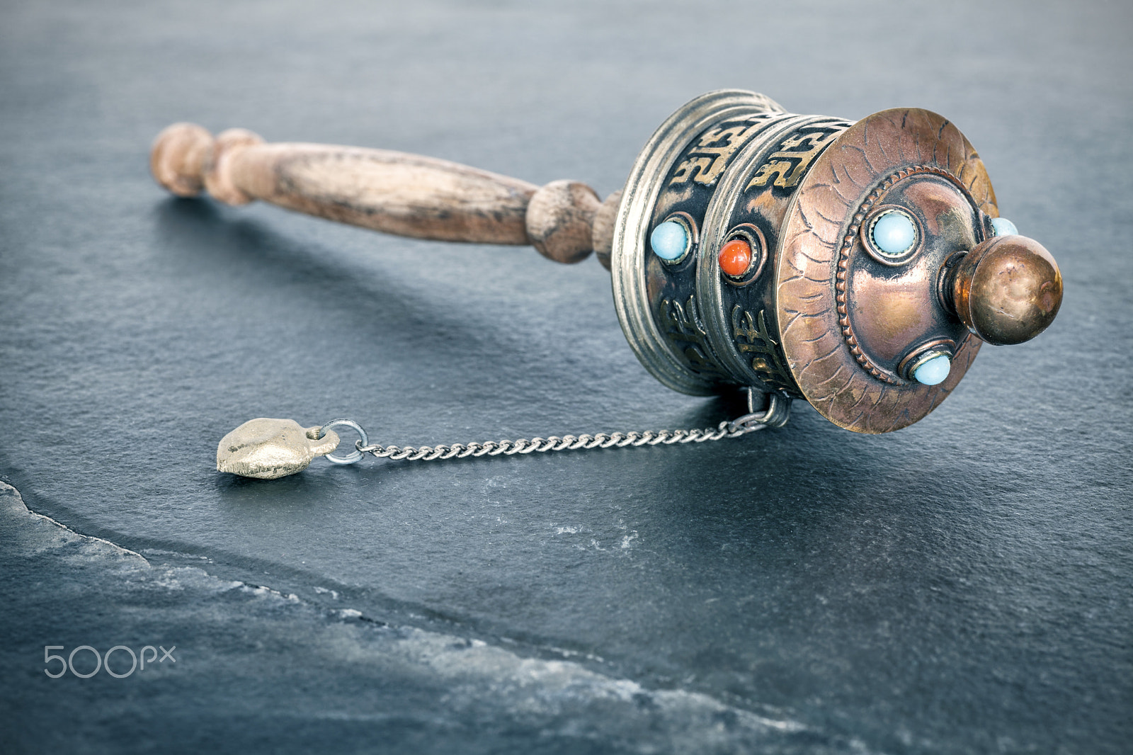 Canon EOS 5D Mark II + Sigma 70mm F2.8 EX DG Macro sample photo. Tibetan prayer wheel photography