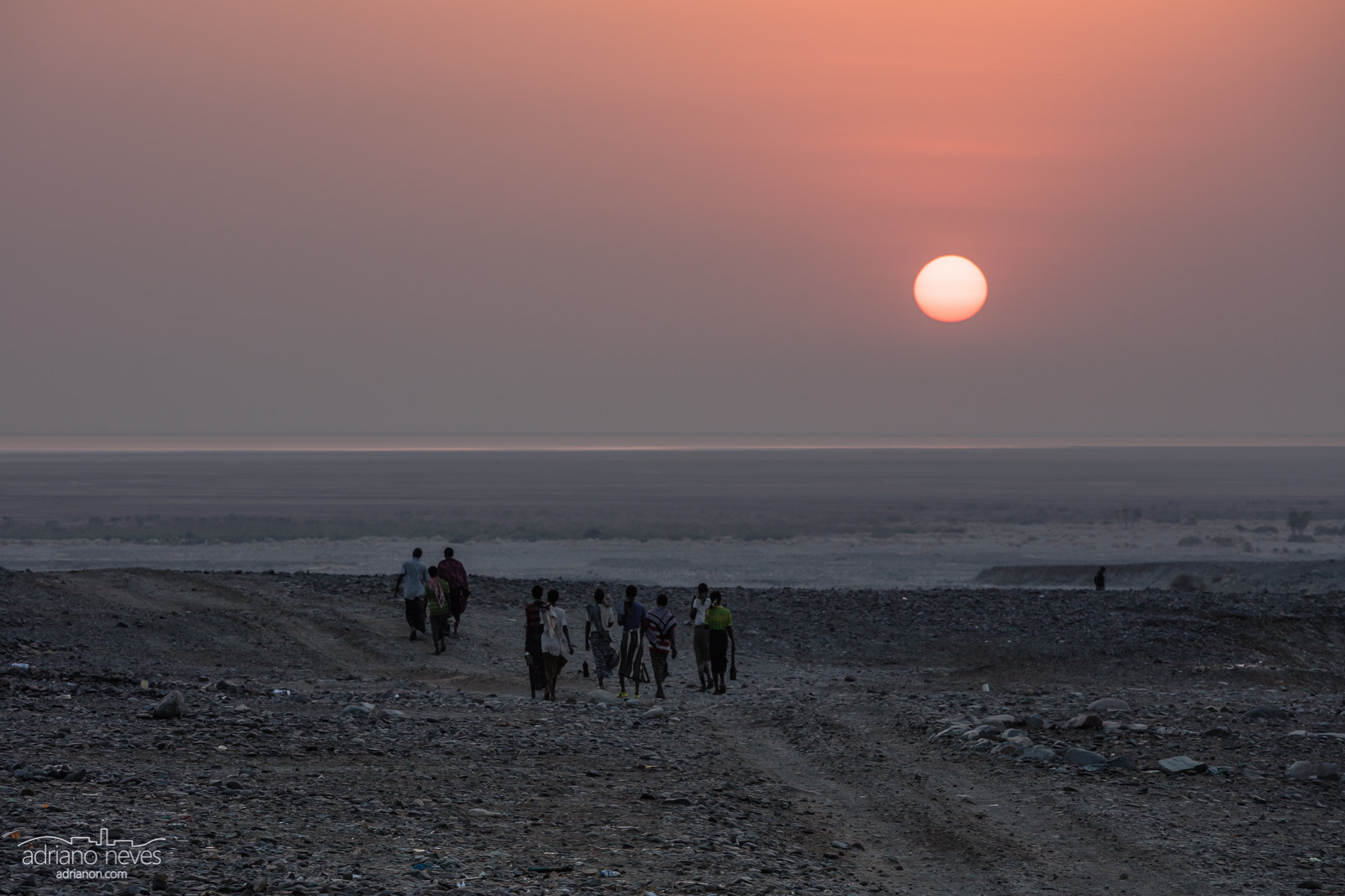 Canon EF 70-200mm F4L IS USM sample photo. Into the desert - ethiopia, afar photography