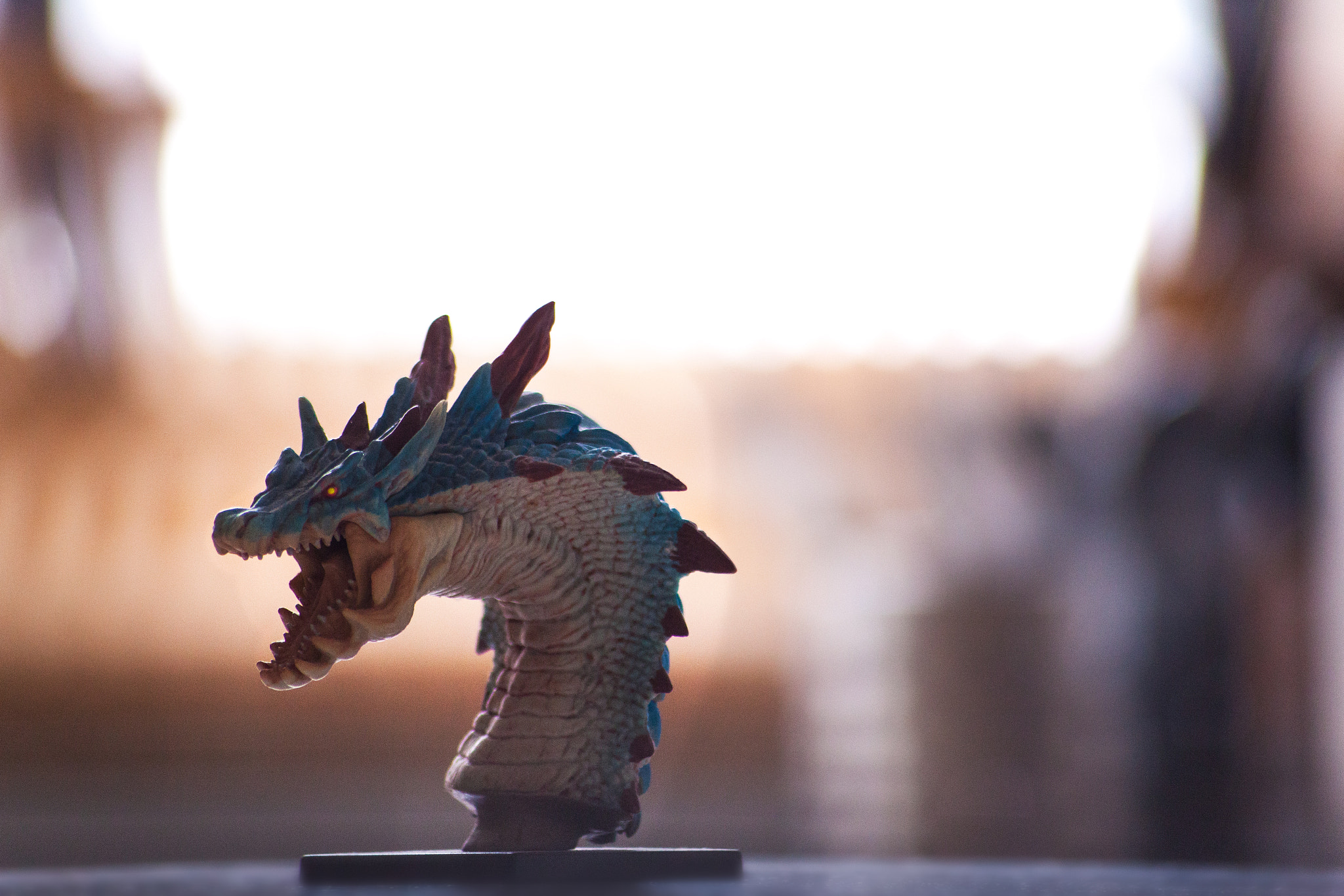 Sigma 70-300mm F4-5.6 APO DG Macro sample photo. Dragon in my kitchen photography