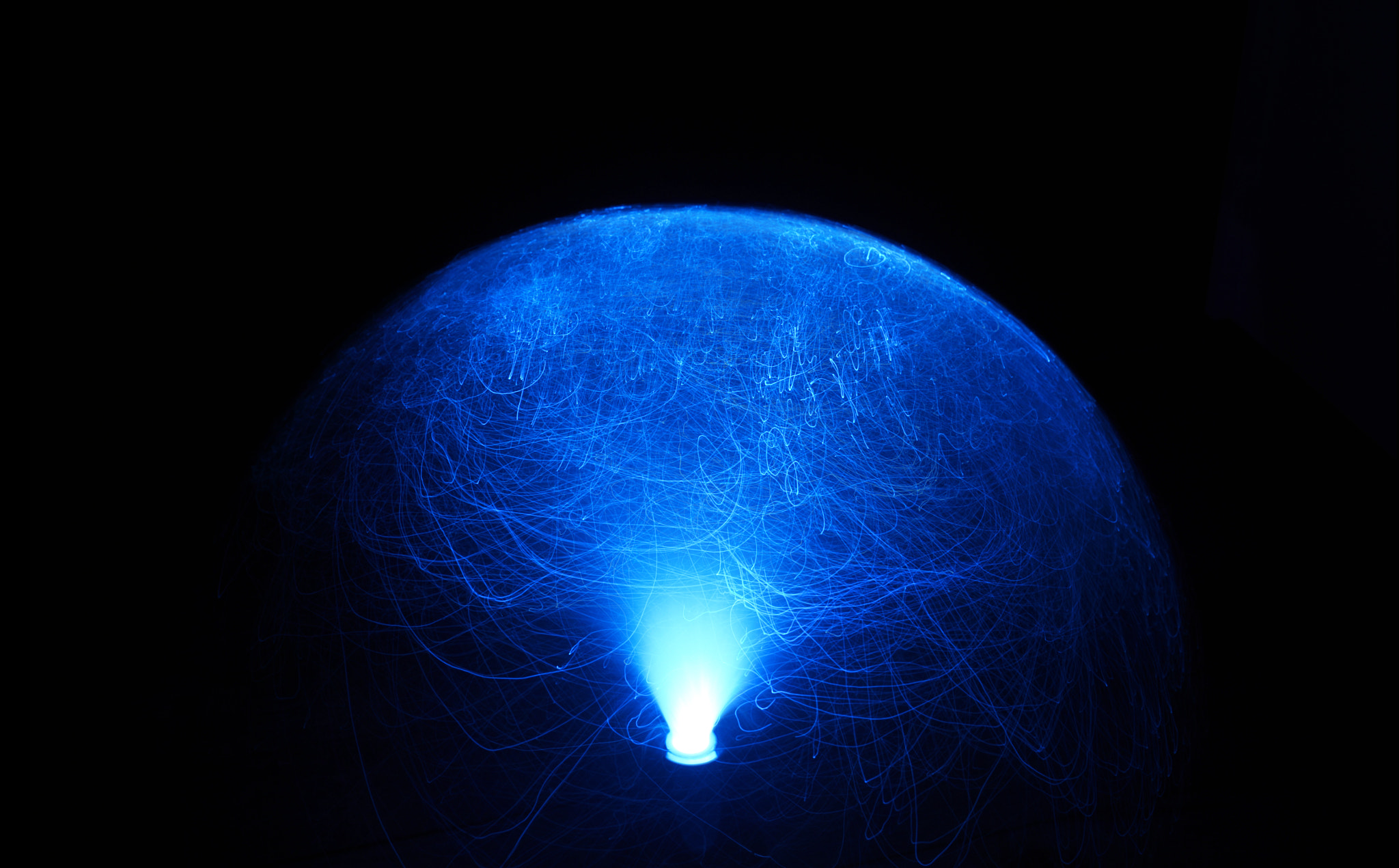 Nikon D4 sample photo. Fiber-optics photography