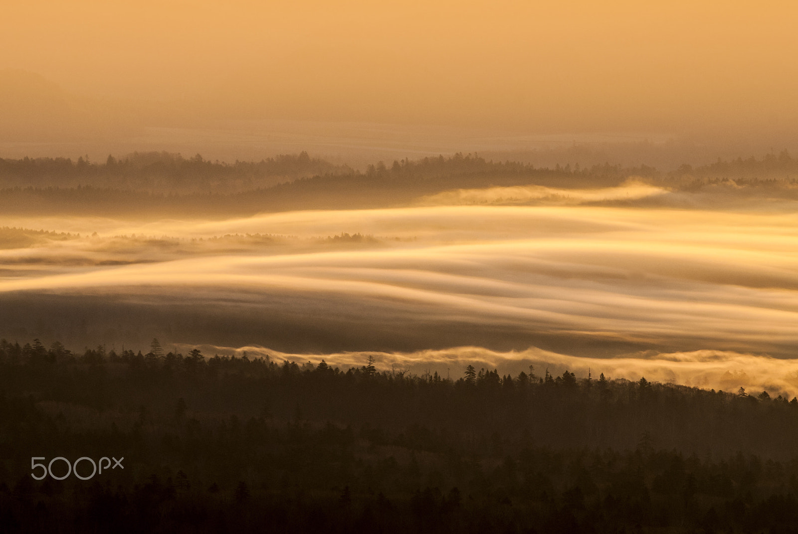 Nikon D80 + Nikon AF-S Nikkor 300mm F4D ED-IF sample photo. River of clouds photography