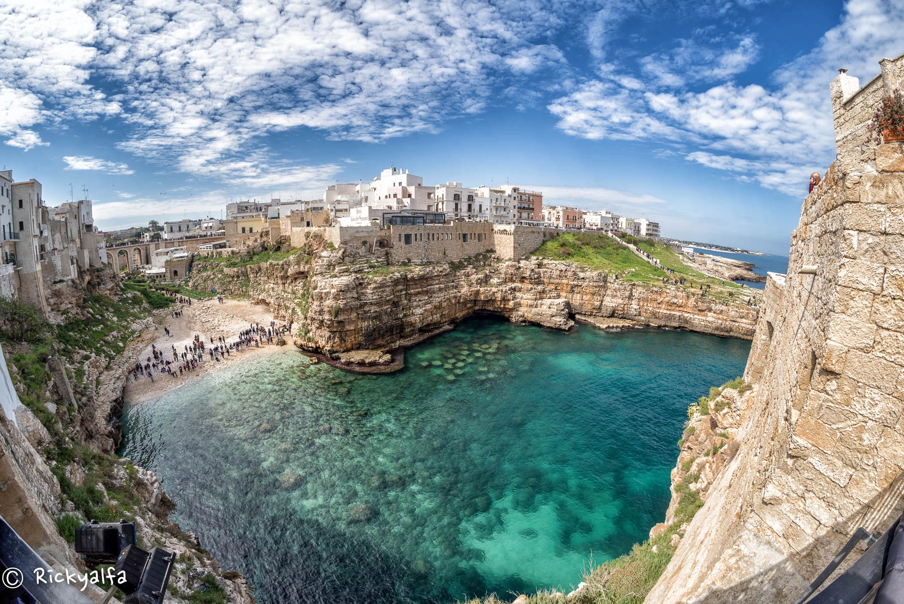 Samyang 12mm F2.8 ED AS NCS Fisheye sample photo. Polignano "puglia" 05 photography