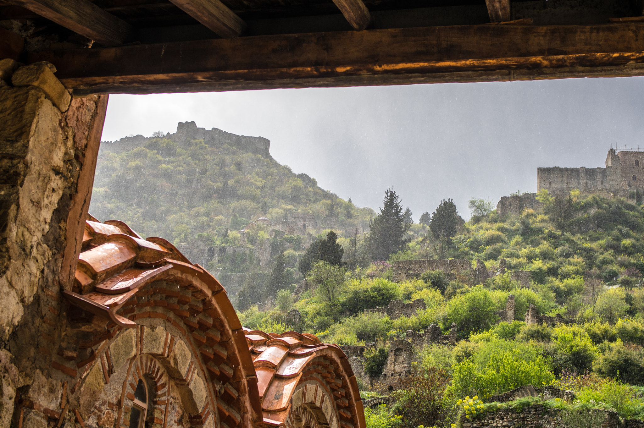 Pentax smc FA 31mm F1.8 AL Limited sample photo. The ruin of  mystras photography