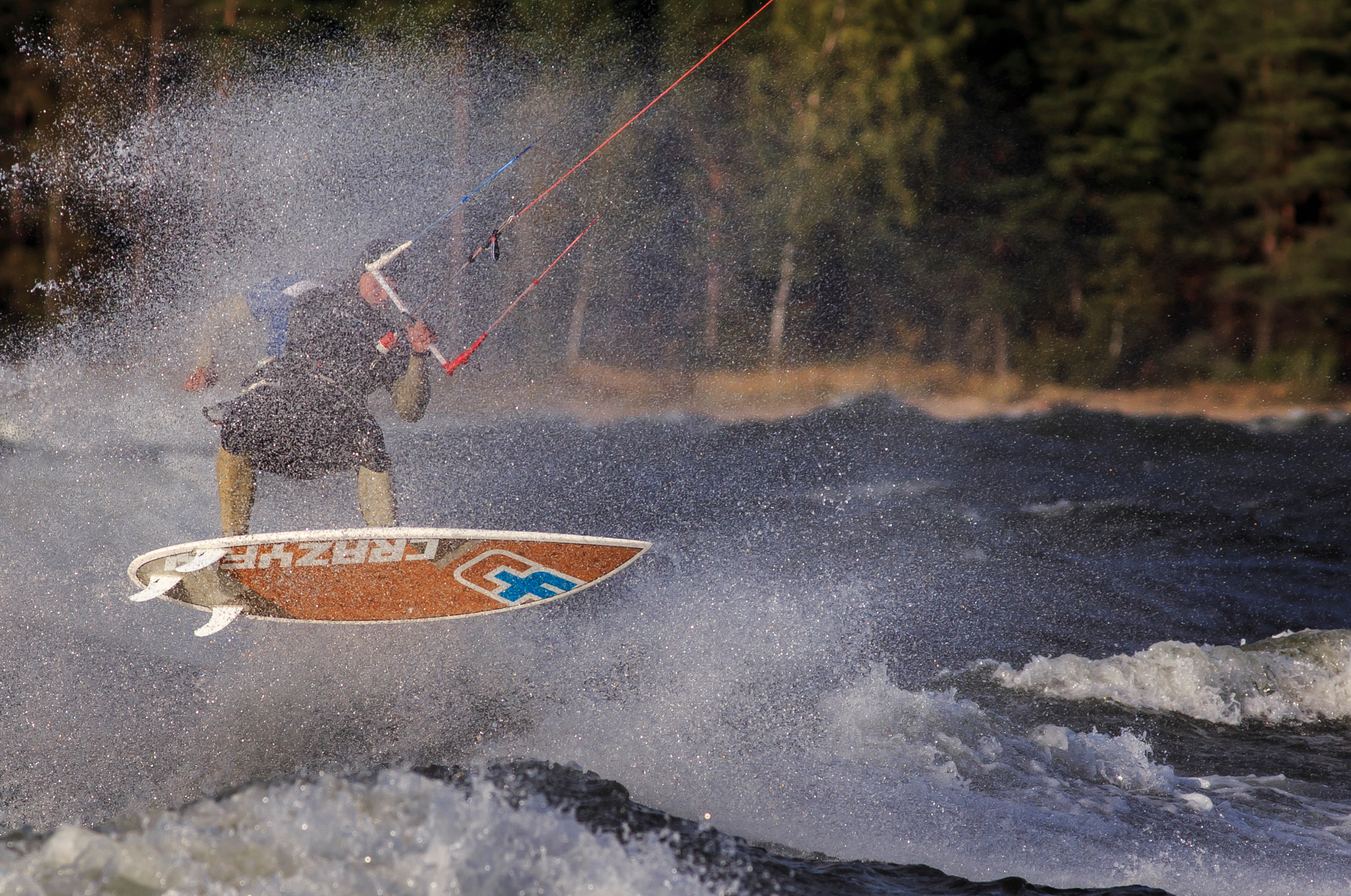 Canon EOS 6D + Canon EF 400mm F5.6L USM sample photo. Kitesurfer photography