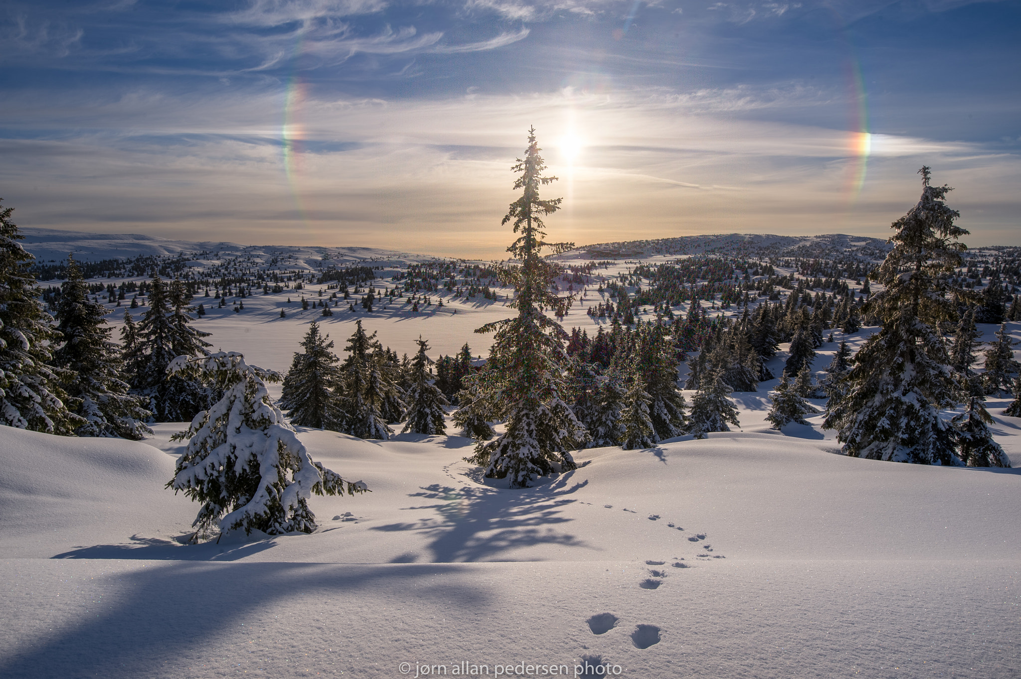 Nikon D3S sample photo. Snowbow photography