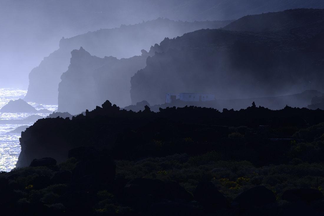 Nikon Df sample photo. Volcanic coast photography