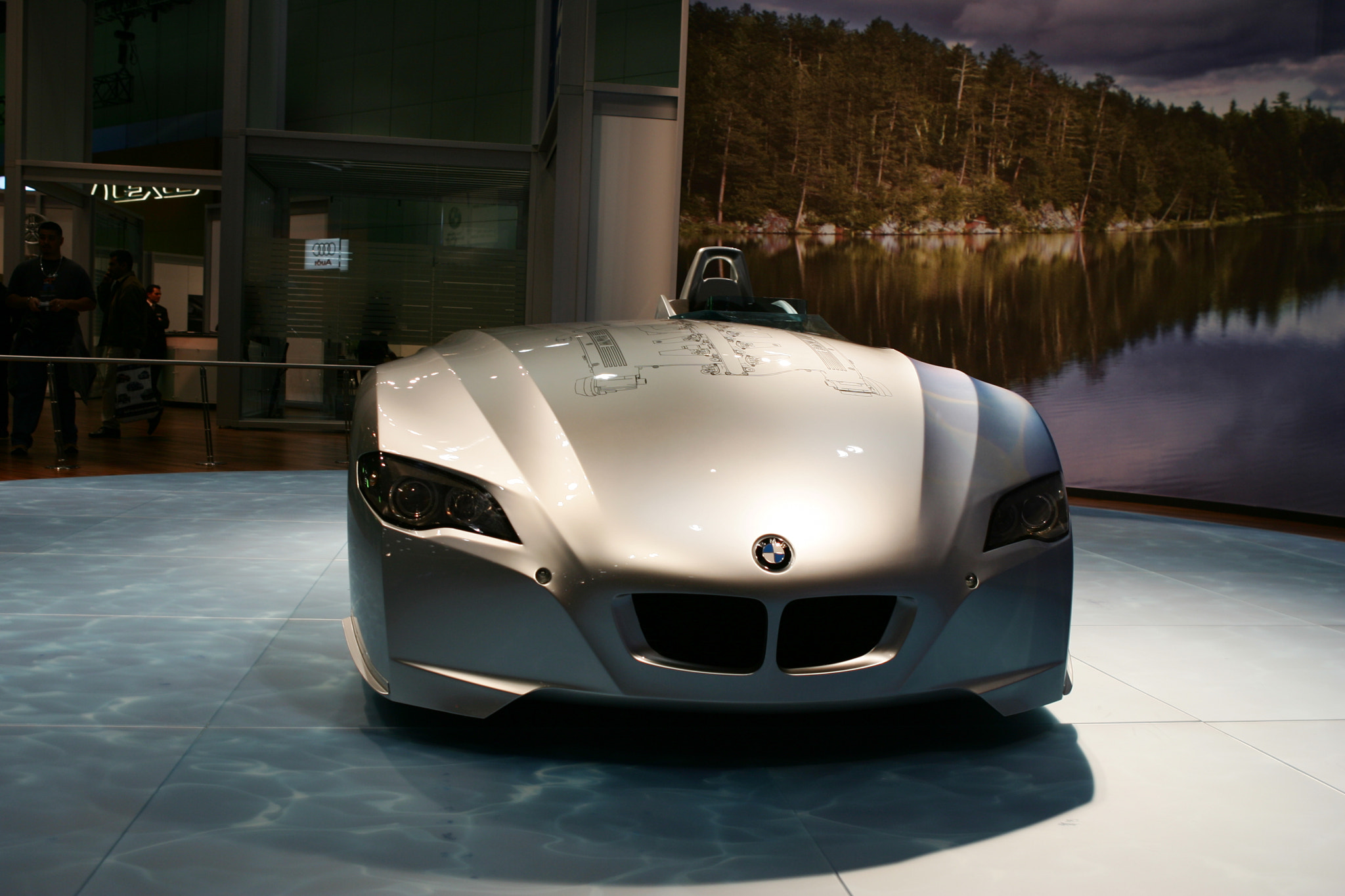 Canon EOS-1D Mark II sample photo. La auto show photography
