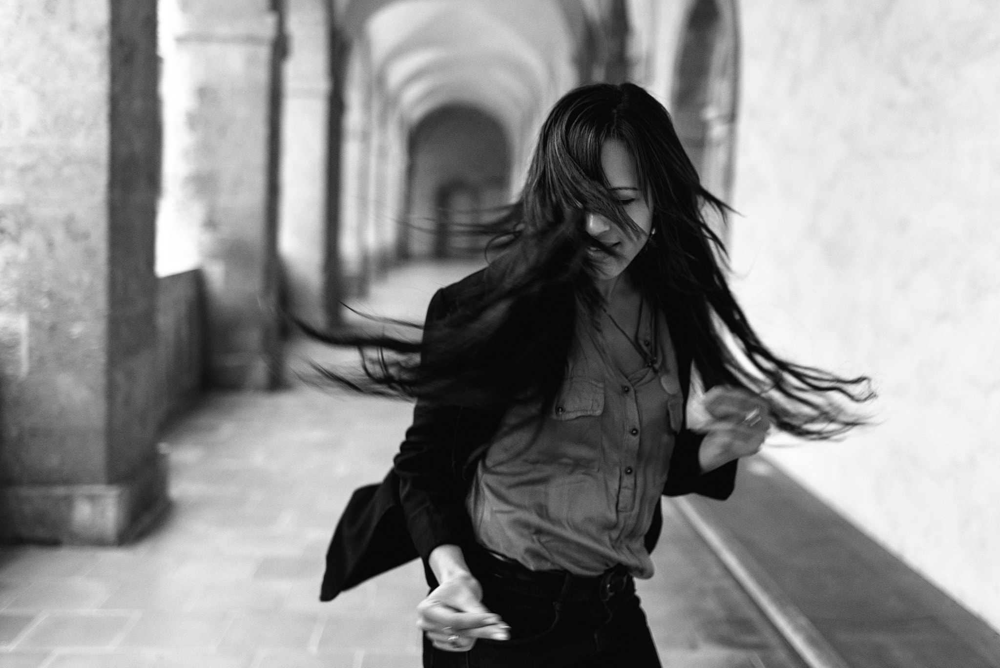 Nikon D750 + AF-S Nikkor 35mm f/1.8G sample photo. Soft focus dancing girl photography