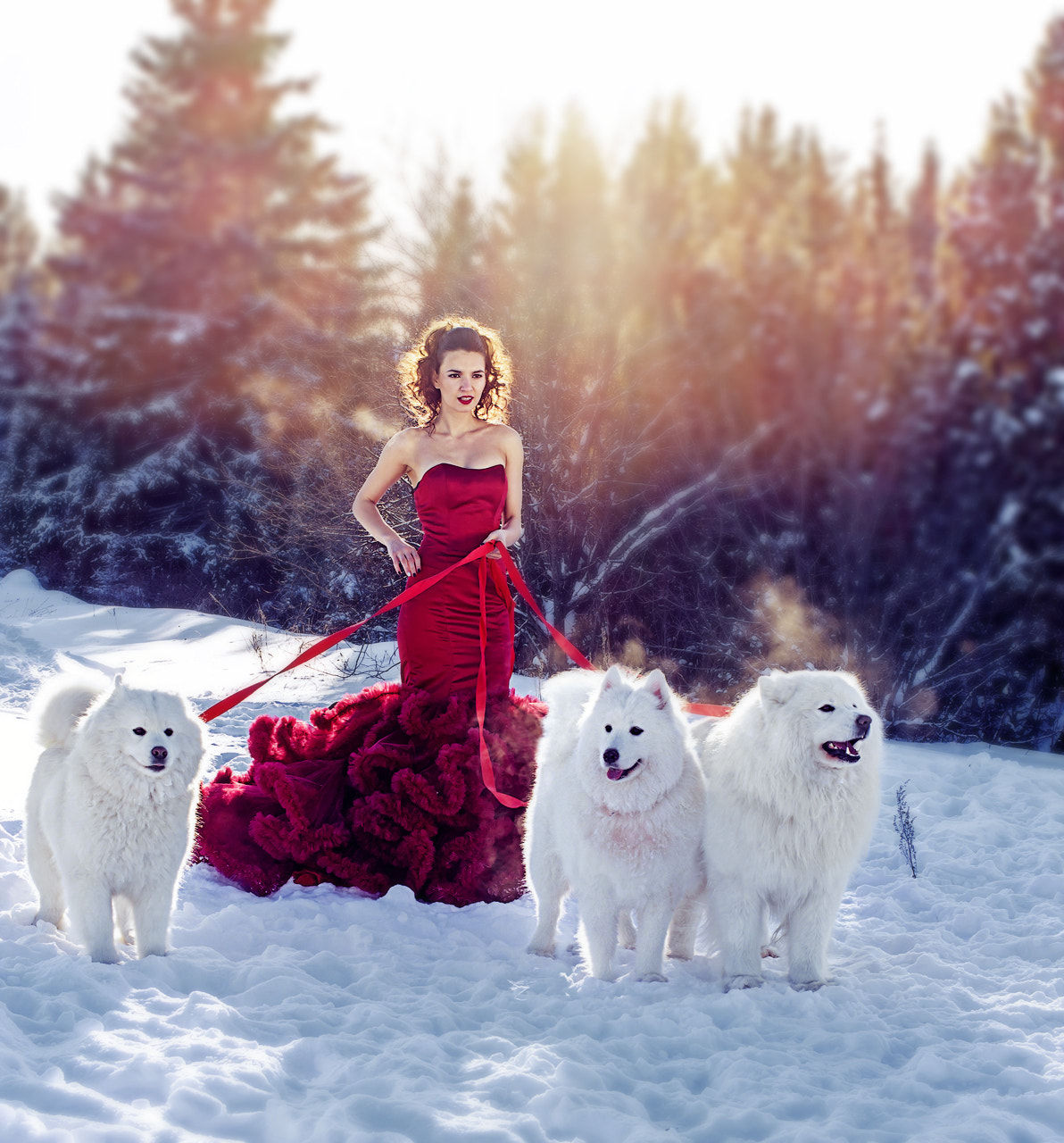 Canon EOS 550D (EOS Rebel T2i / EOS Kiss X4) + Canon EF 40mm F2.8 STM sample photo. Red dress photography