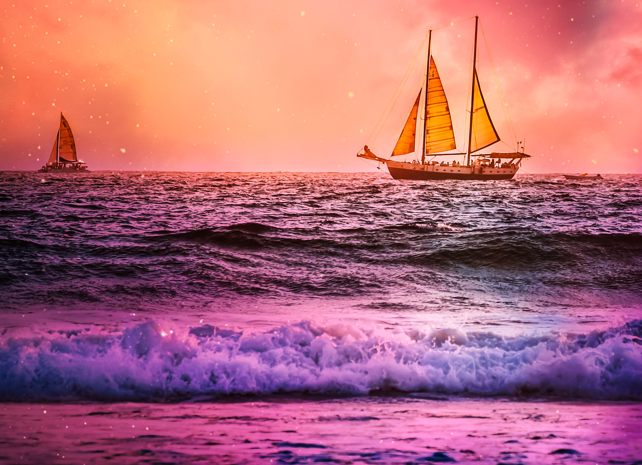 Sigma 70-300mm F4-5.6 APO DG Macro sample photo. Nighttime sail photography