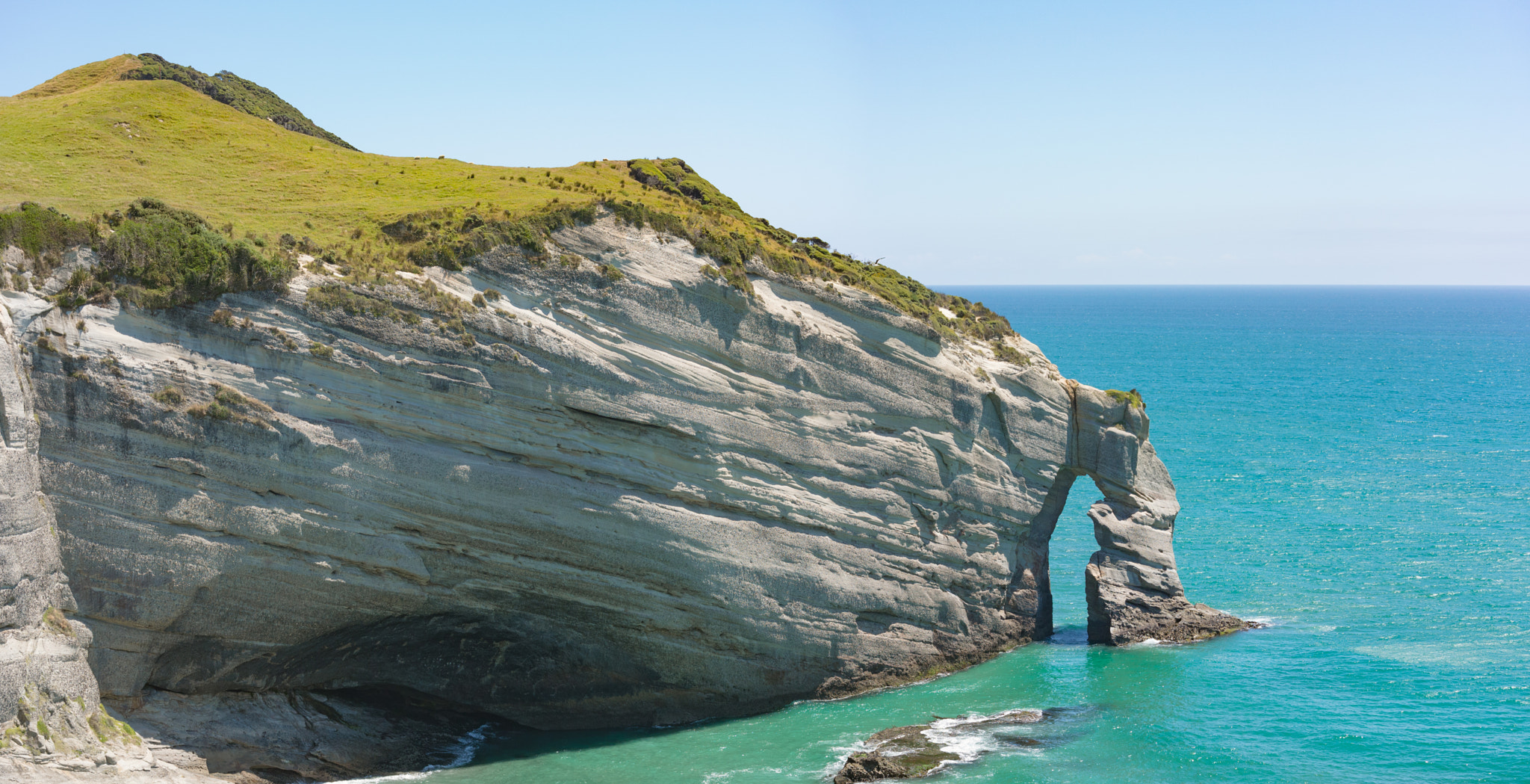 Nikon 1 Nikkor VR 30-110mm F3.8-5.6 sample photo. Cliffs of cape farewell photography