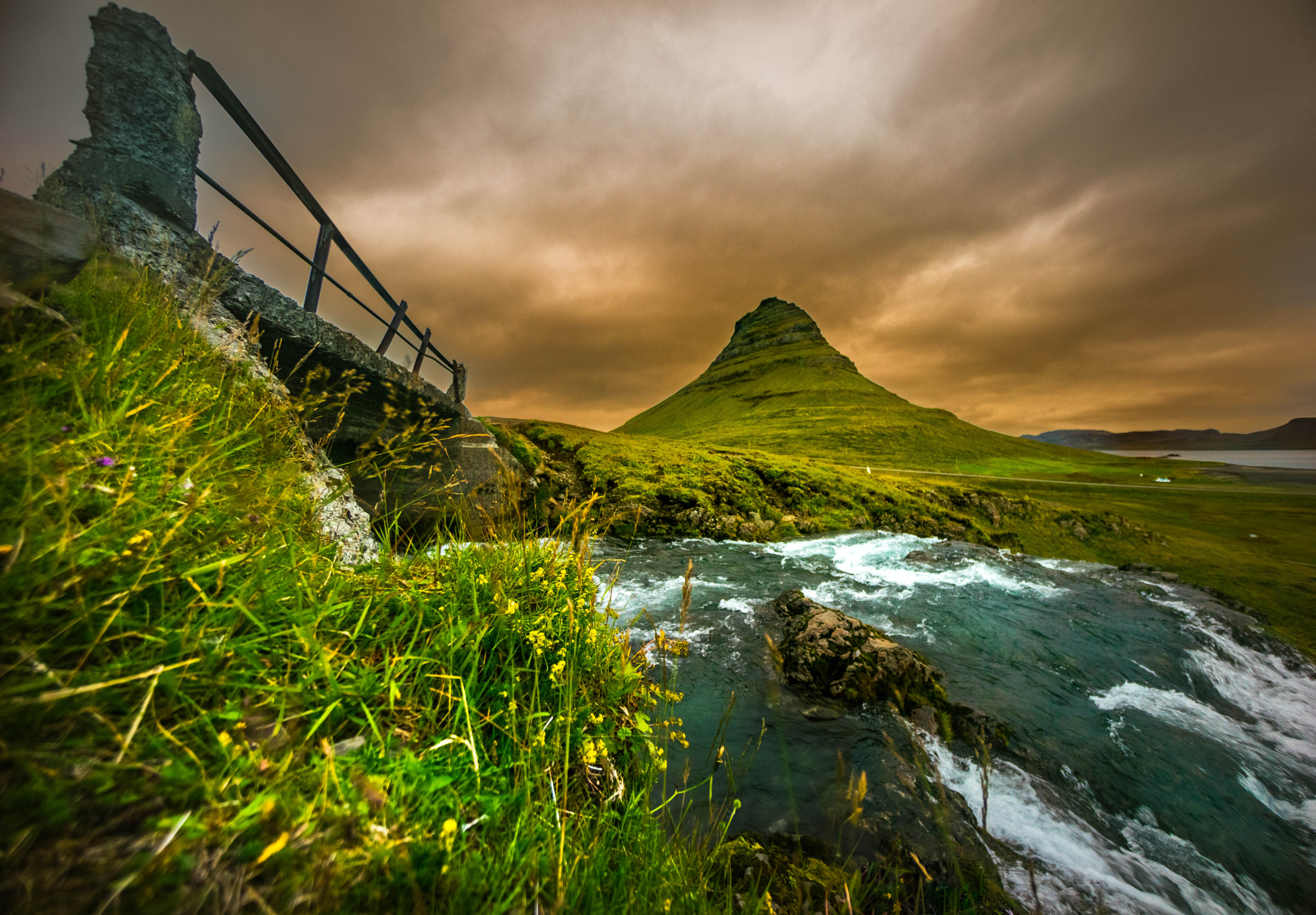 Sony E 10-18mm F4 OSS sample photo. Iconic kirkjufell photography